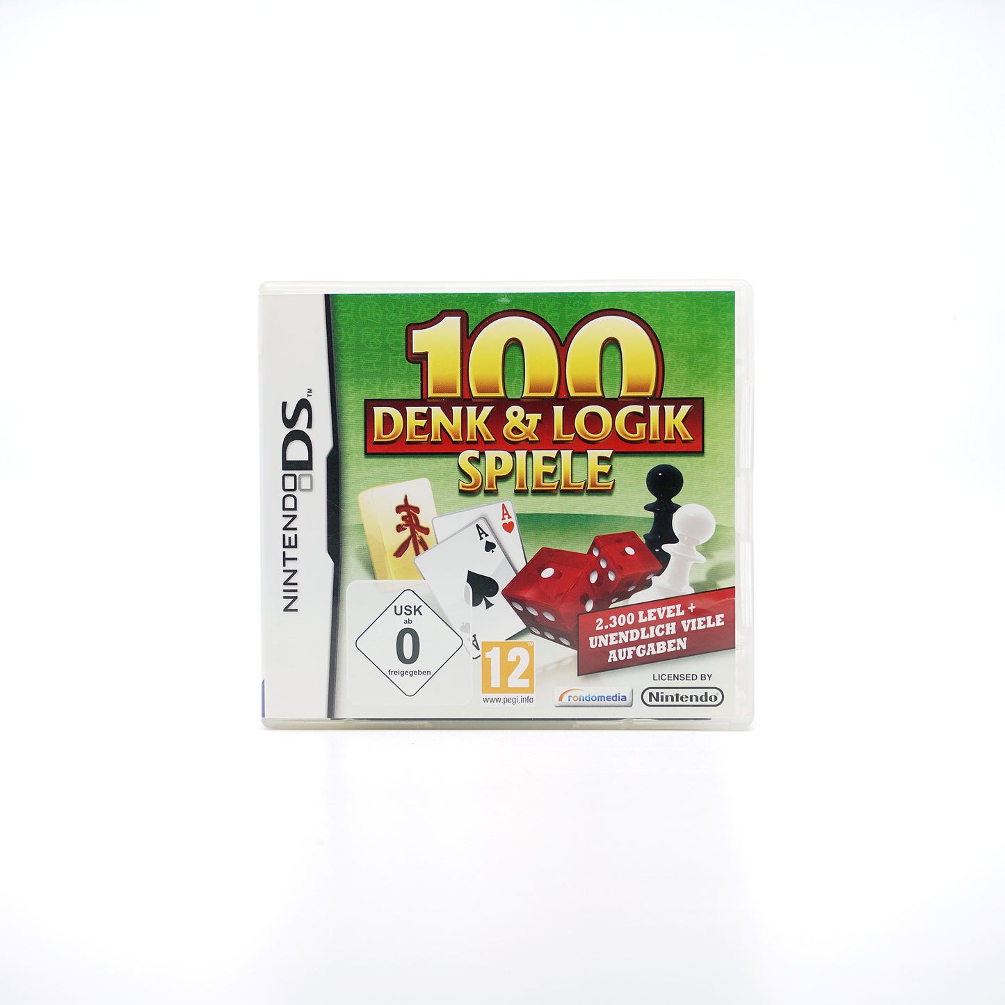 100 Denk & Logik Spiele Spiel für Nintendo DS - Vorderseite