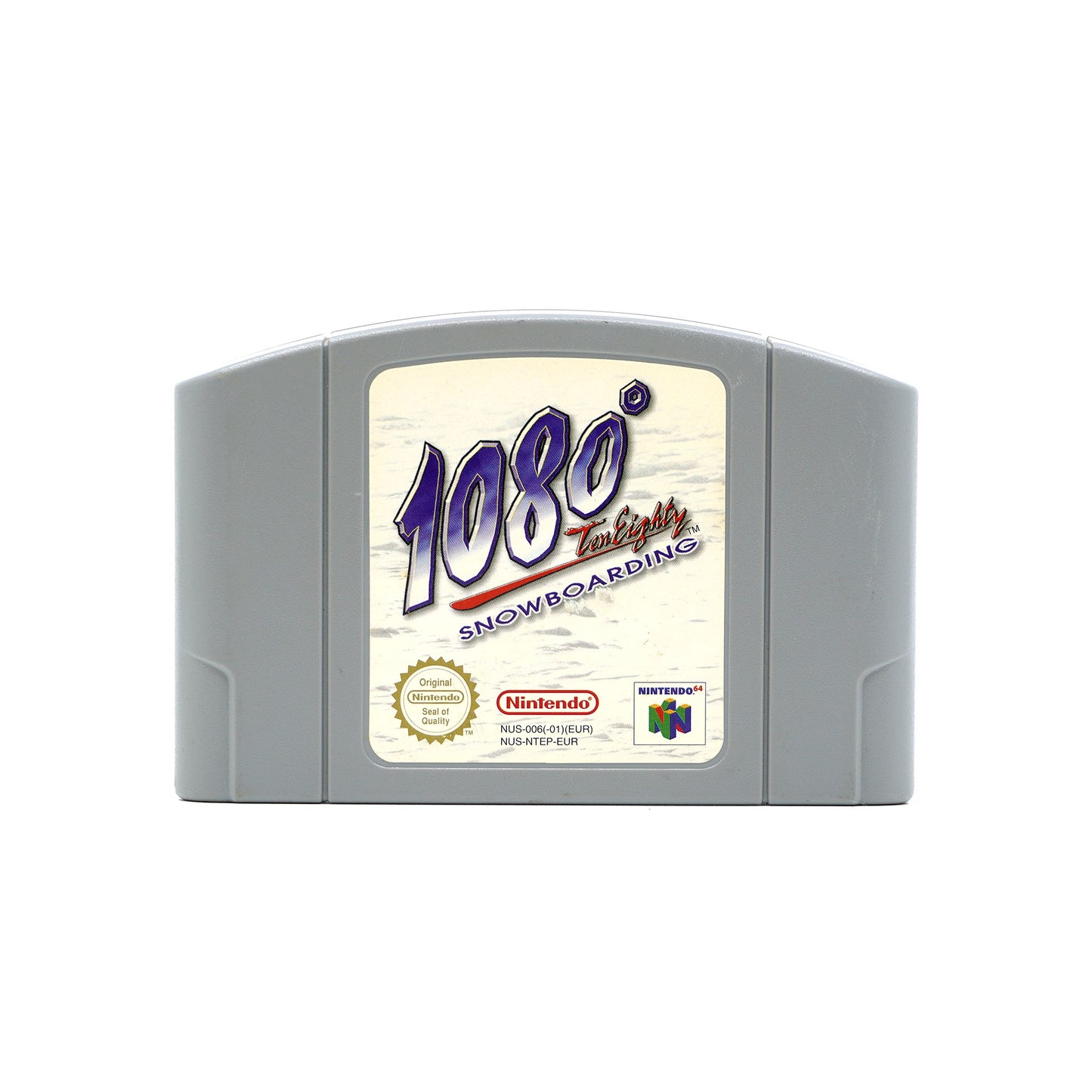 1080° Snowboarding Spiel für Nintendo 64 in gutem Zustand - Vorderseite
