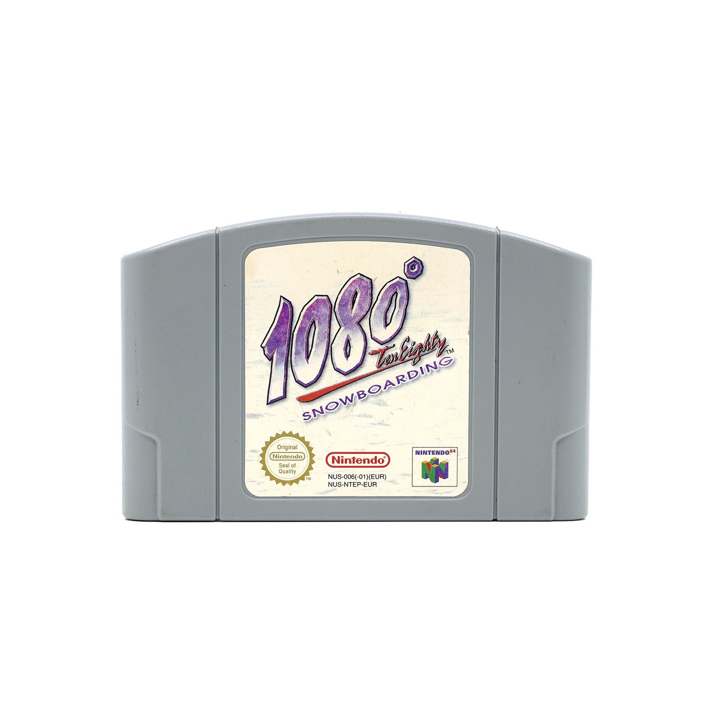 1080° Snowboarding Spiel für Nintendo 64 in gebrauchtem Zustand - Vorderseite