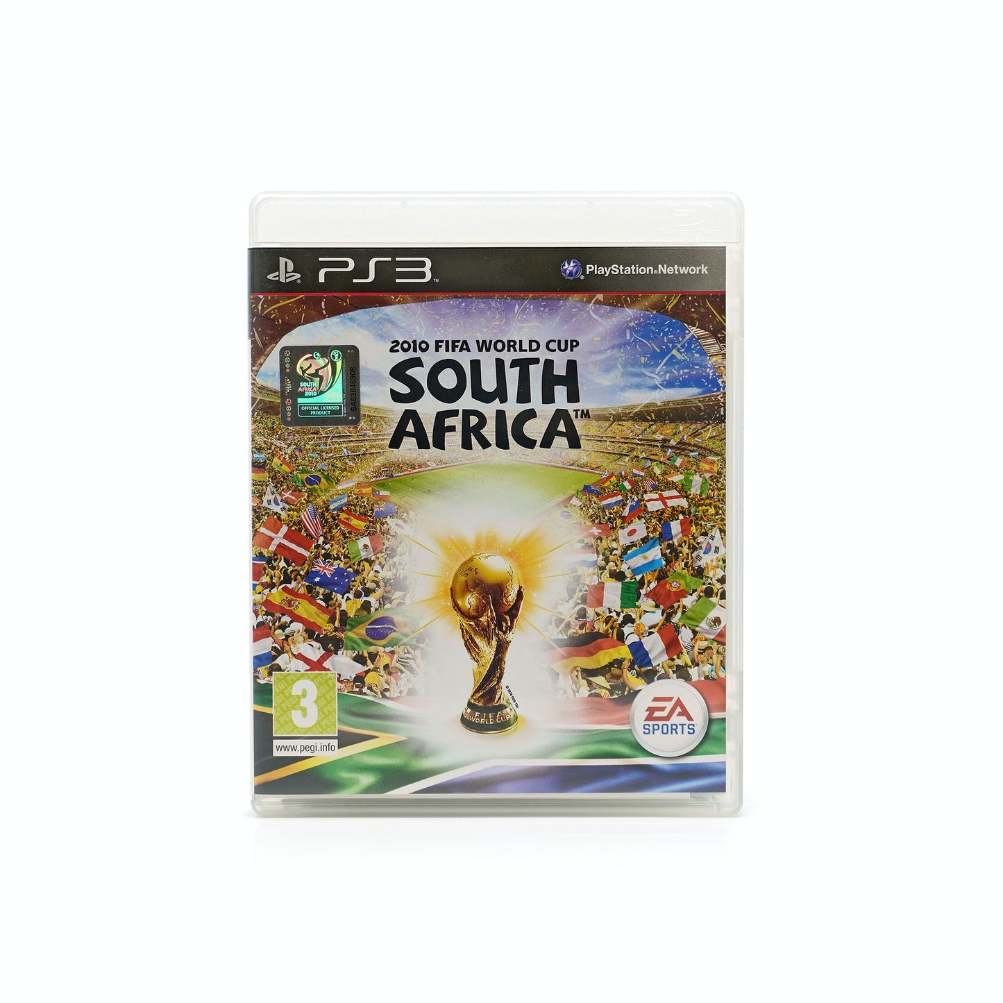 2010 Fifa World Cup South Africa Spiel für PlayStation 3 in dursichtiger Hülle - Vorderseite
