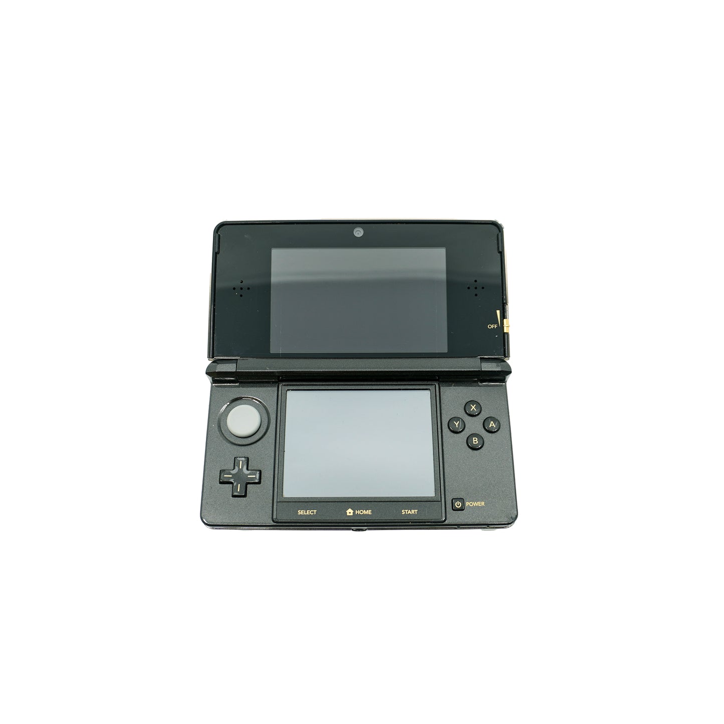 3DS Konsole Zelda 25th Anniversary Edition aufgeklappt