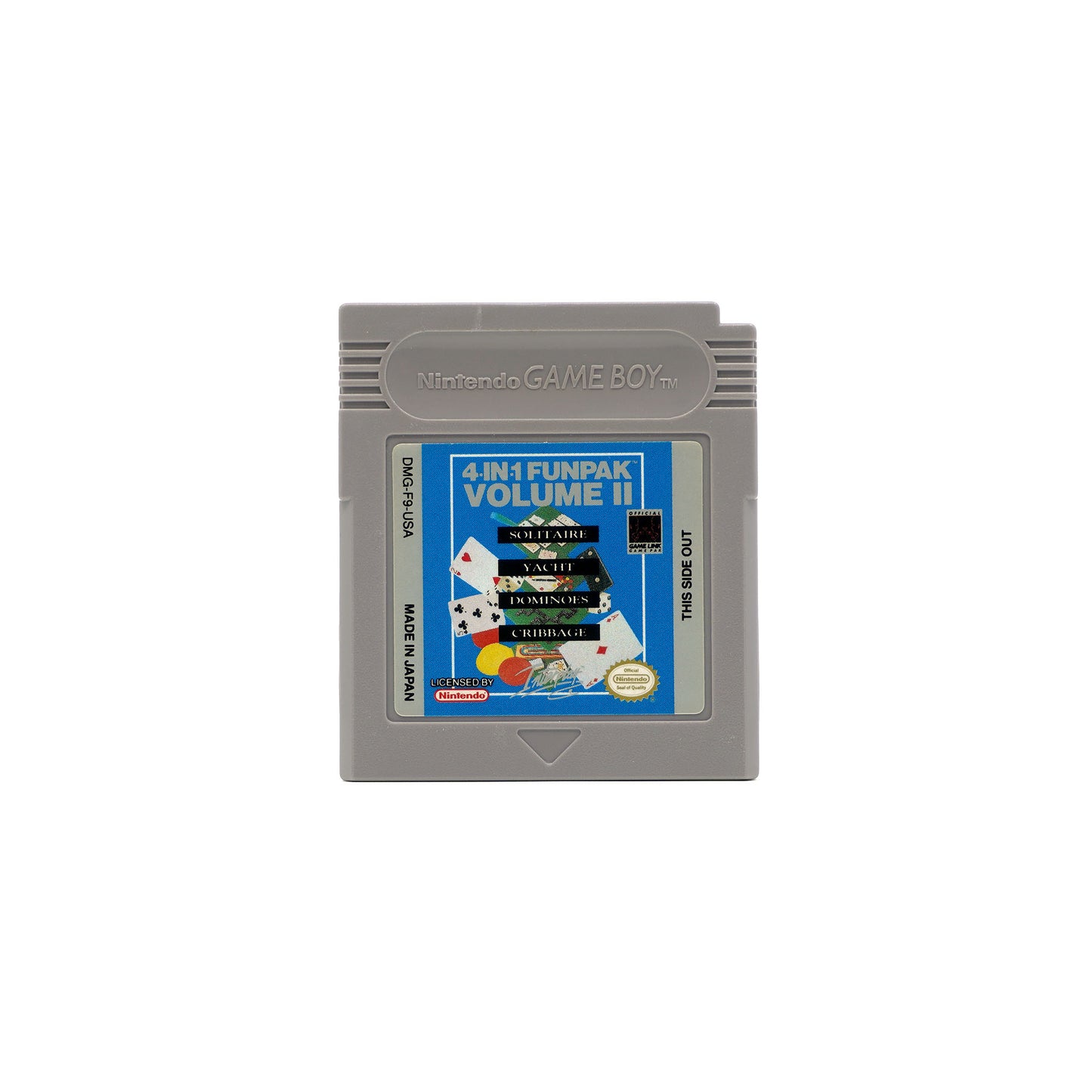 4-in-1 Funpak Volume II Spiel für Game Boy - Vorderseite