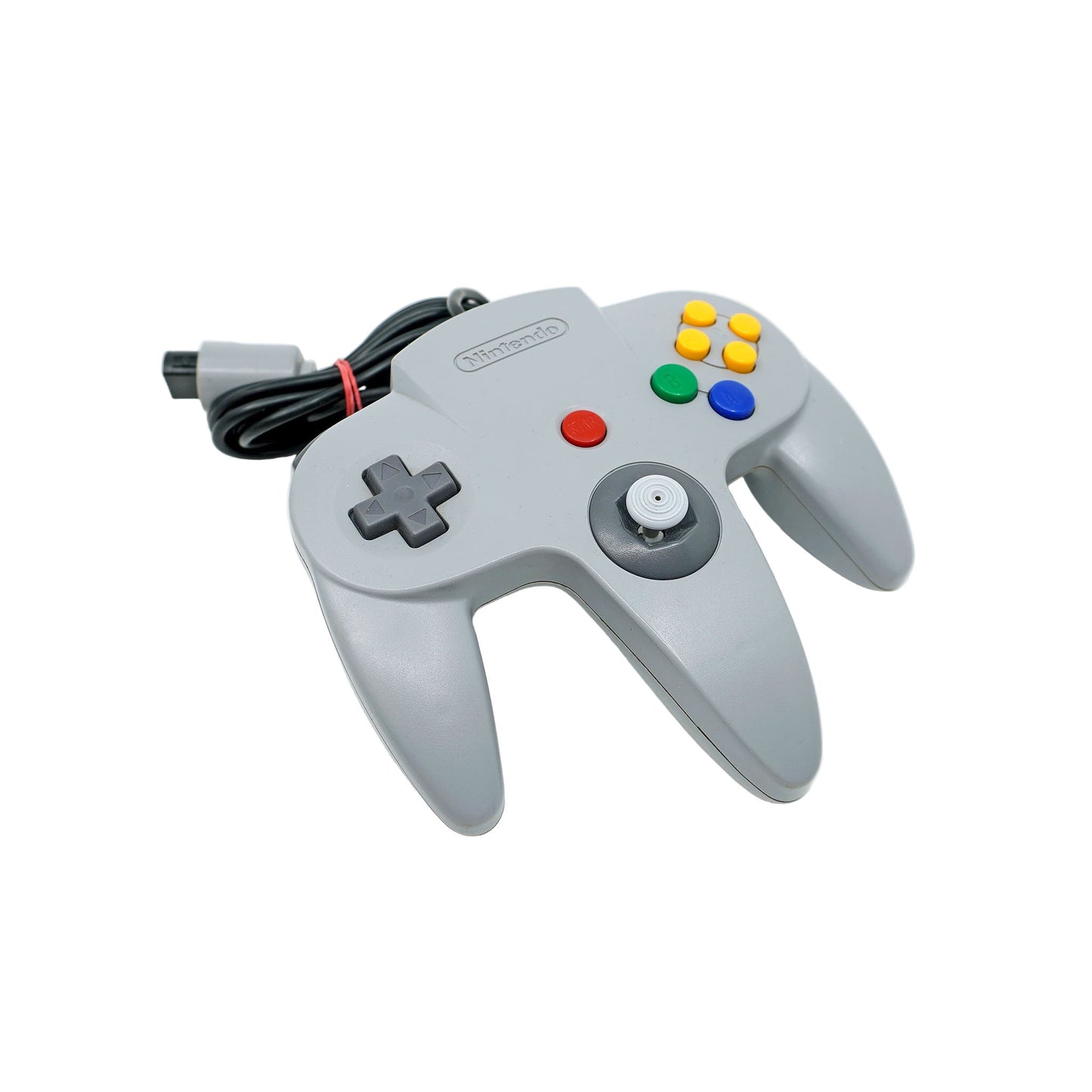 Nintendo 64 Controller Grau für Nintendo 64 - Schrägansicht von vorne