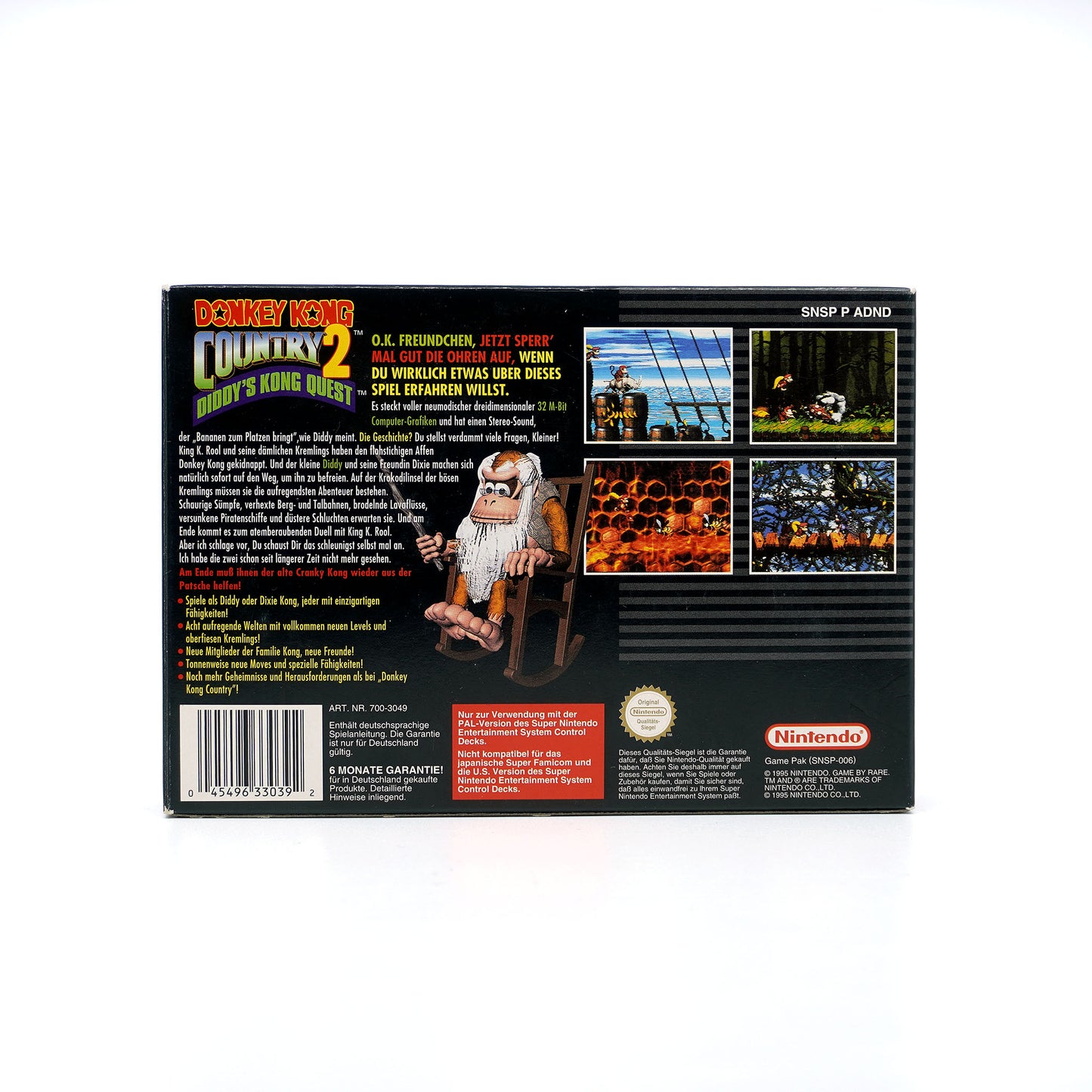 Donkey Kong Country 2 OVP