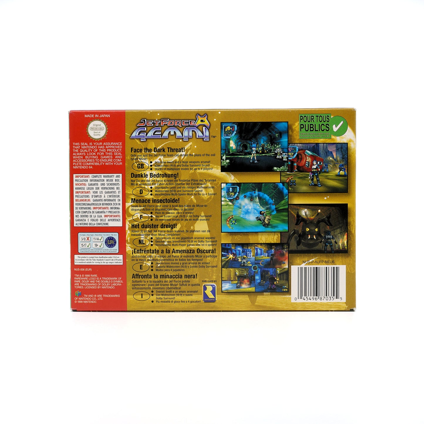 Jet Force Gemini OVP