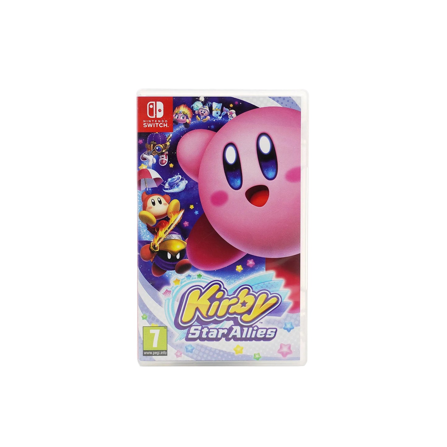 Kirby Star Allies für Nintendo Switch in Originalverpackung - Vorderseite