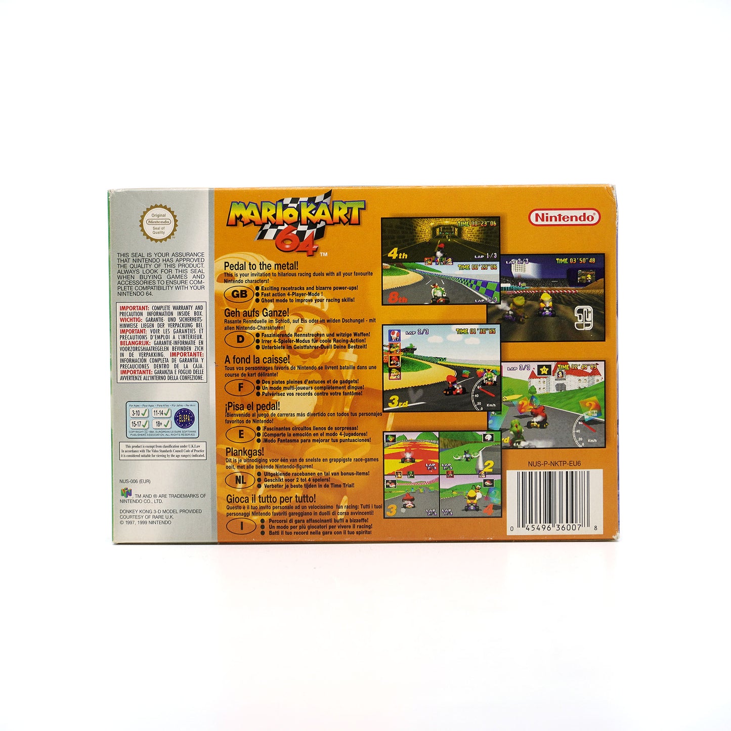 Mario Kart 64 OVP