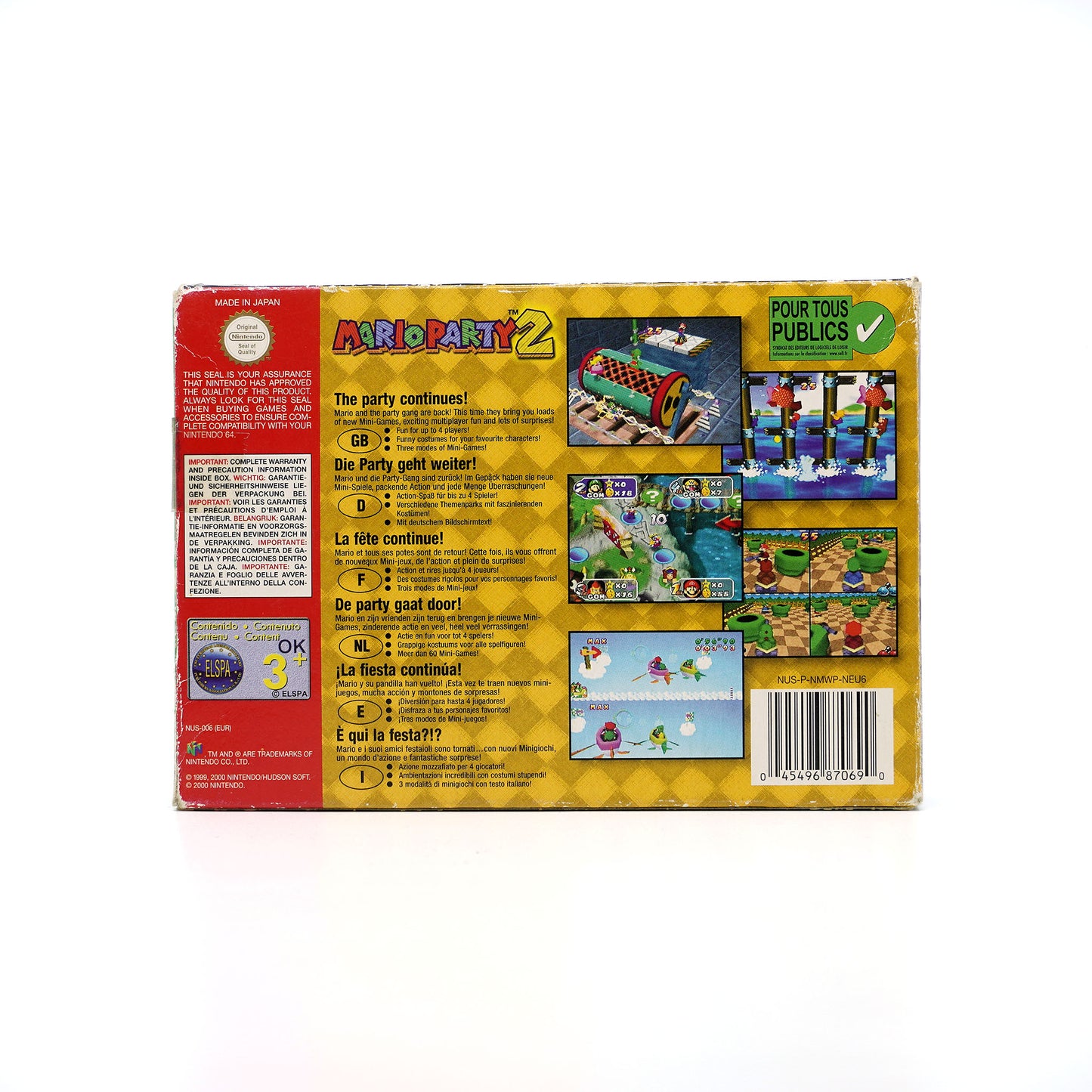 Mario Party 2 OVP