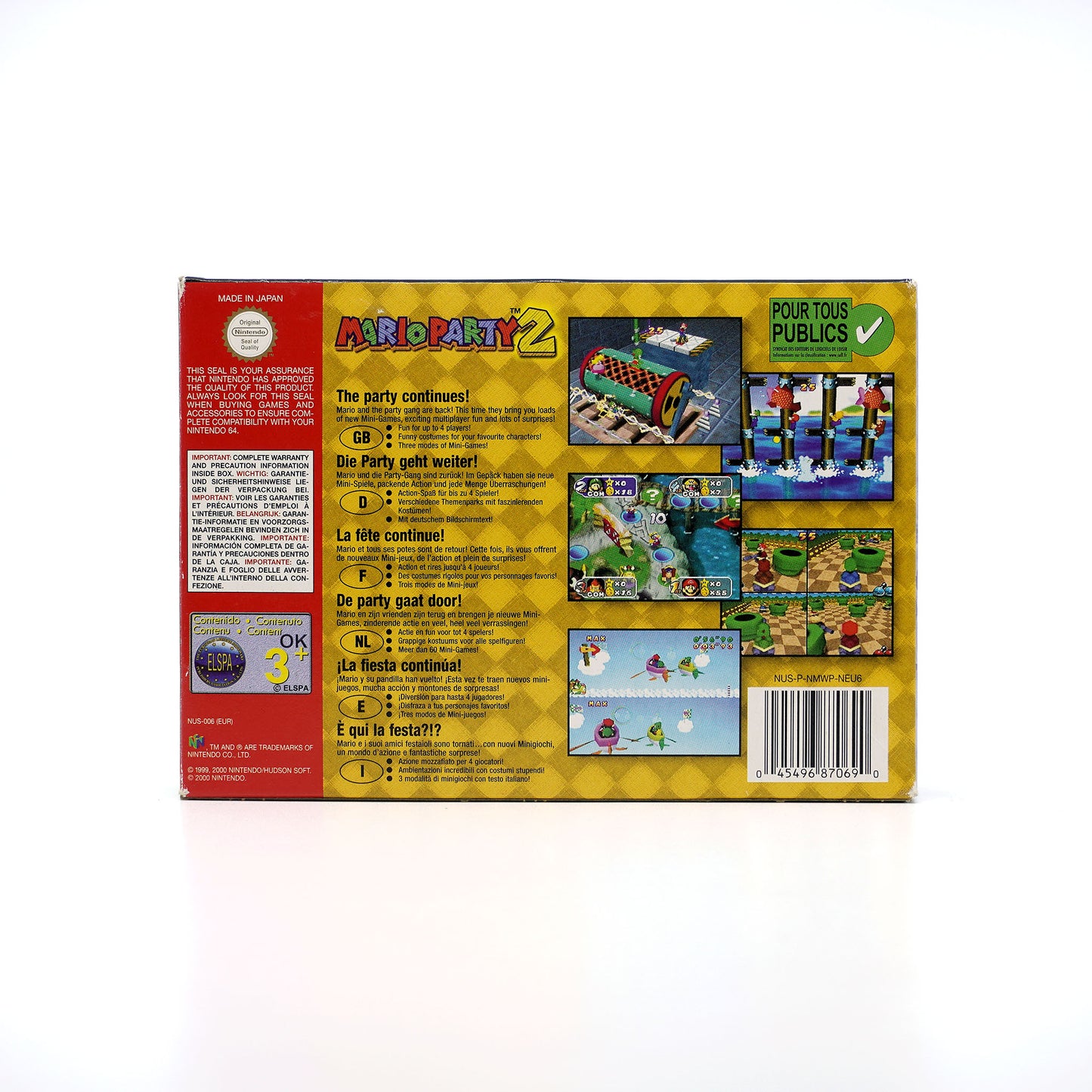Mario Party 2 OVP