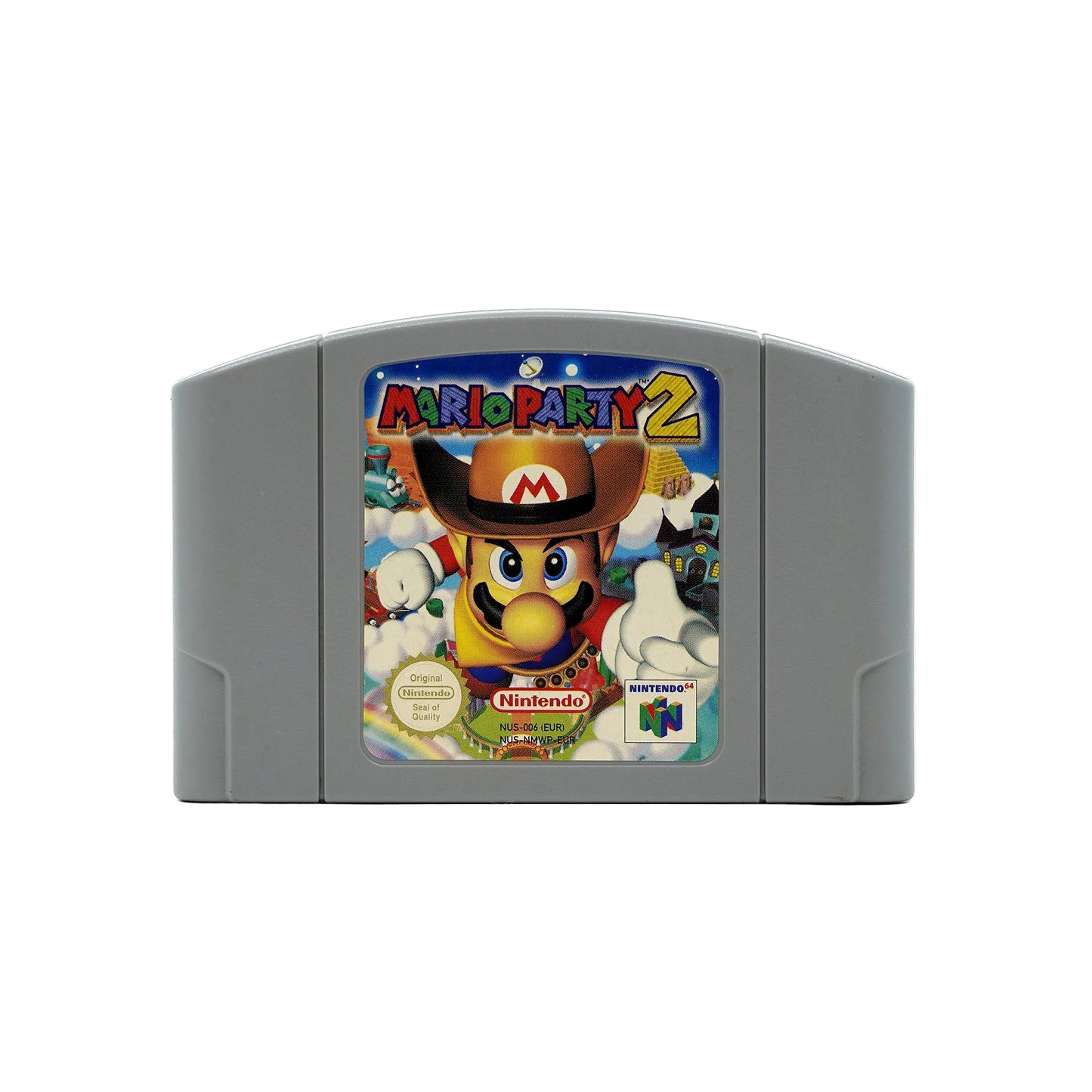 Mario Party 2 Modul für Nintendo 64 in gutem Zustand - Vorderseite