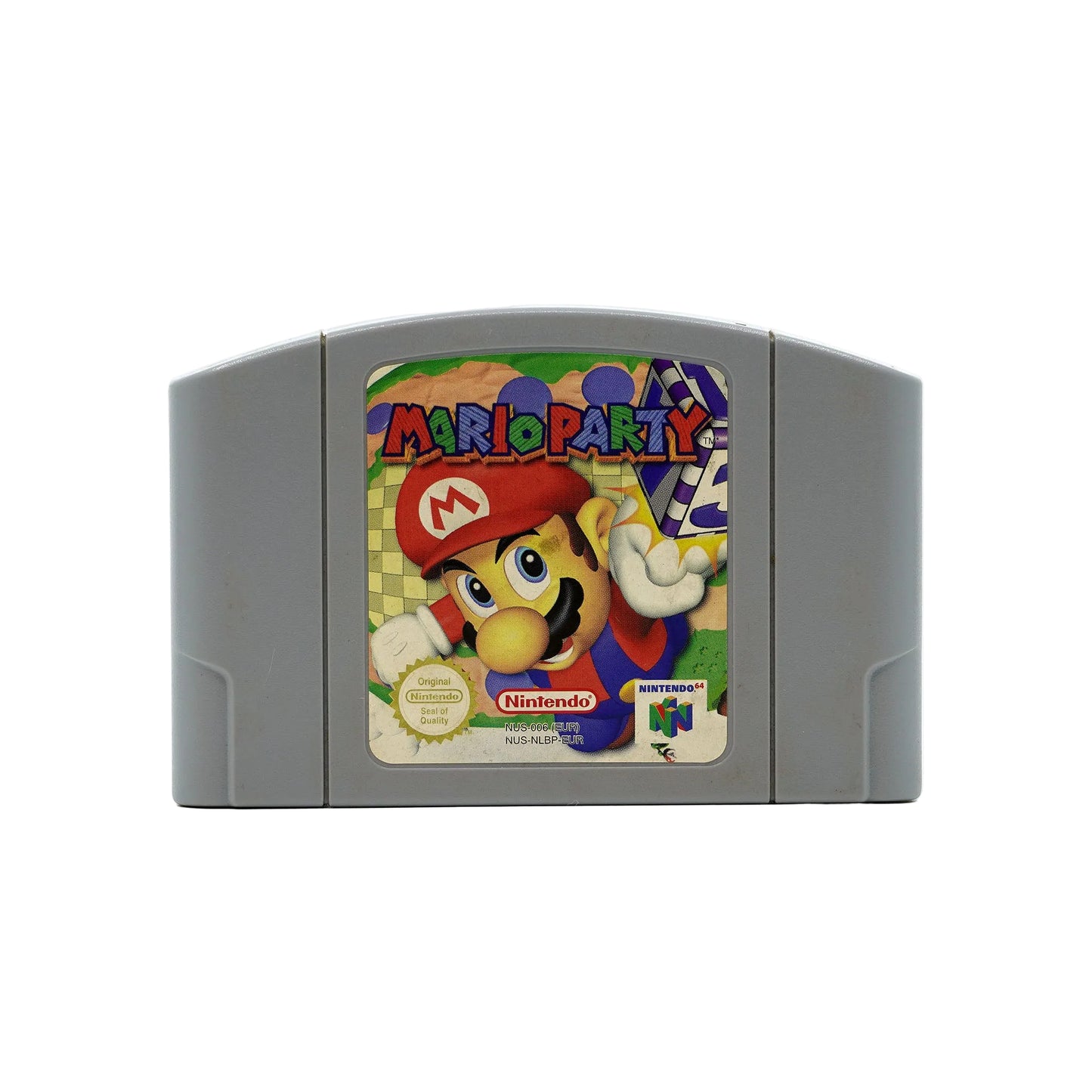 Mario Party Modul für Nintendo 64 in gebrauchtem Zustand - Vorderseite