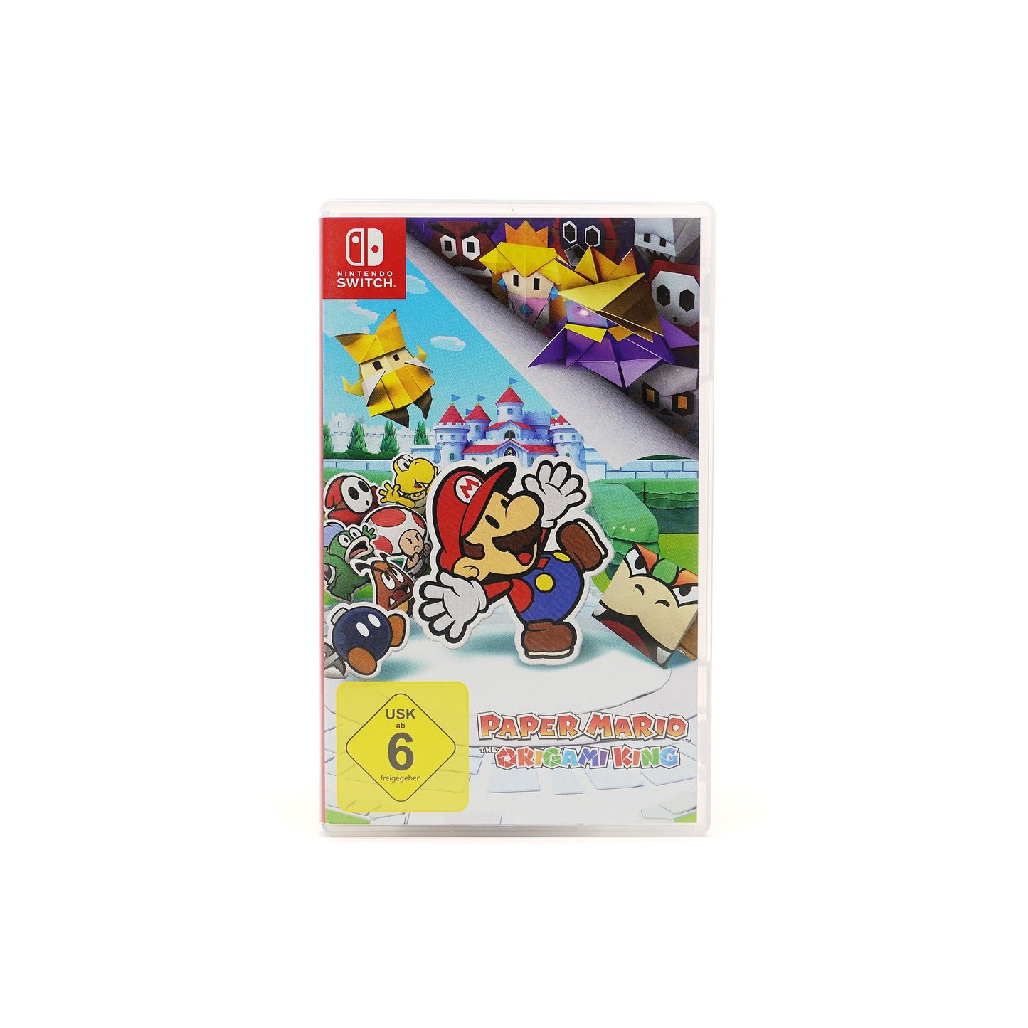 Paper Mario: The Origami King für Nintendo Switch in Originalverpackung - Vorderseite