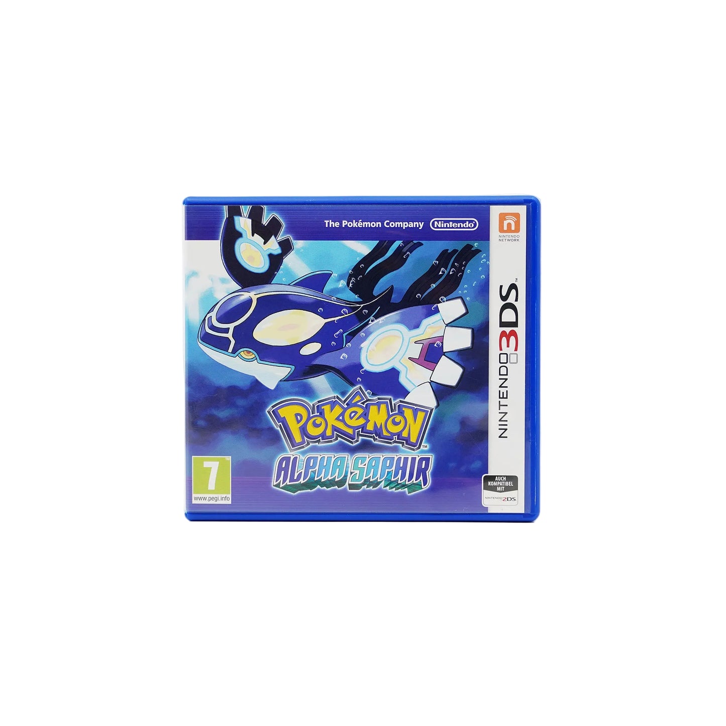 Pokémon Alpha Saphir Spiel für 3DS - Produktfoto Vorderseite