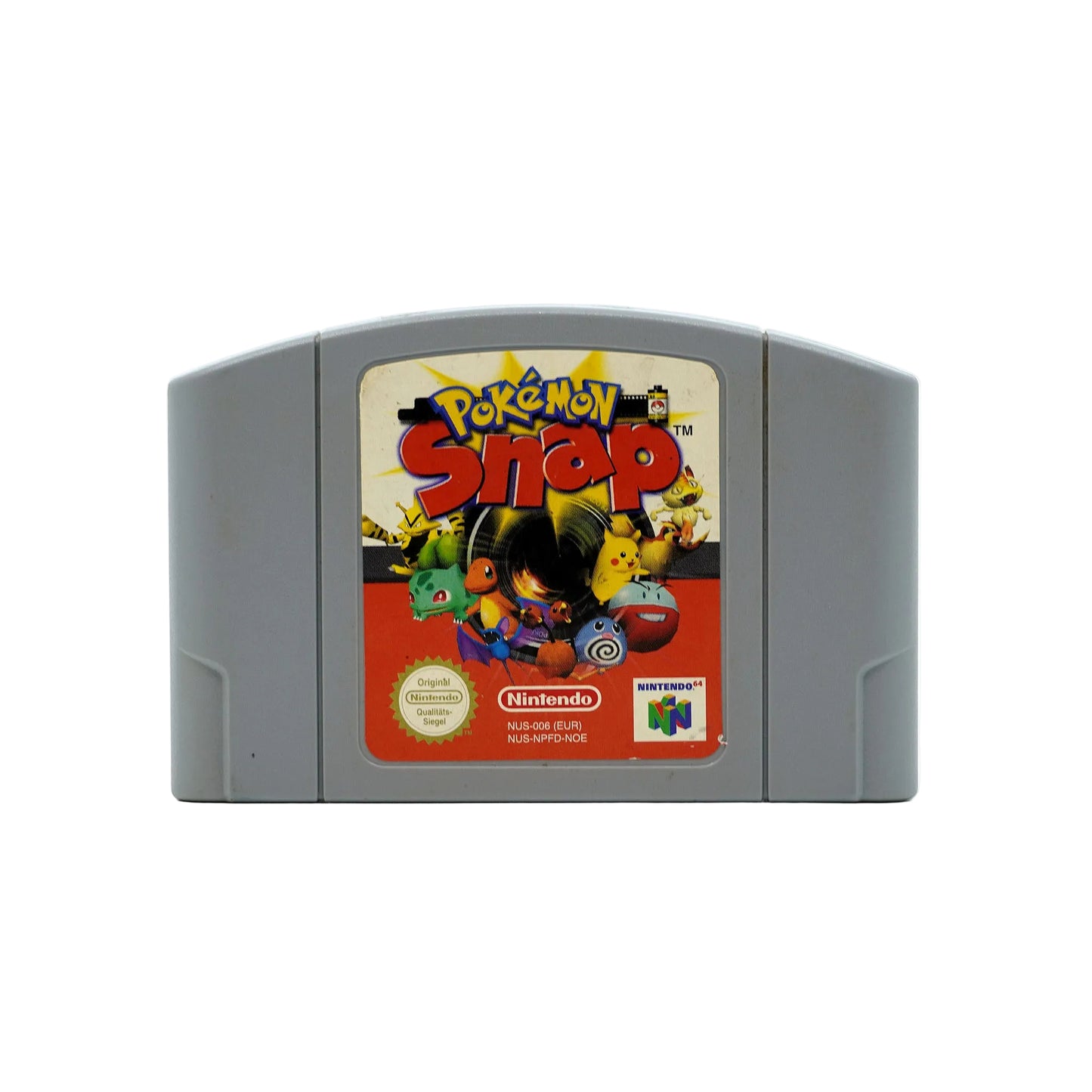 Pokémon Snap Modul für Nintendo 64 in gebrauchtem Zustand - Vorderseite