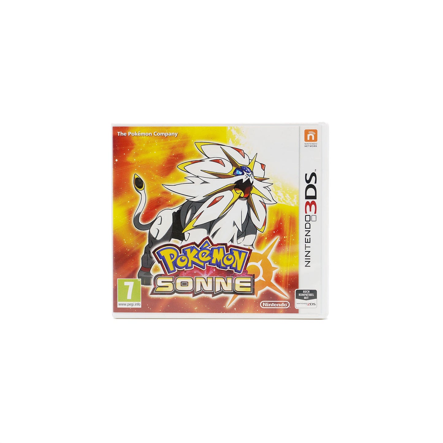 Pokémon Sonne für Nintendo 3DS in Originalverpackung - Vorderseite