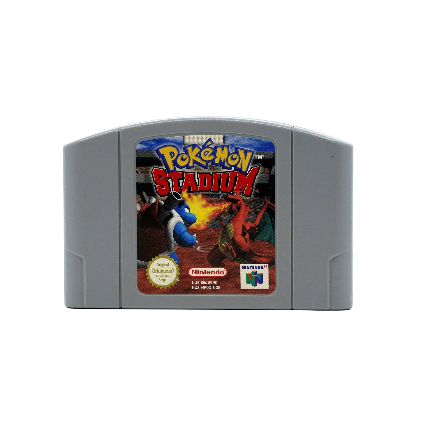 Pokémon Stadium Modul für Nintendo 64 in gebrauchtem Zustand - Vorderseite