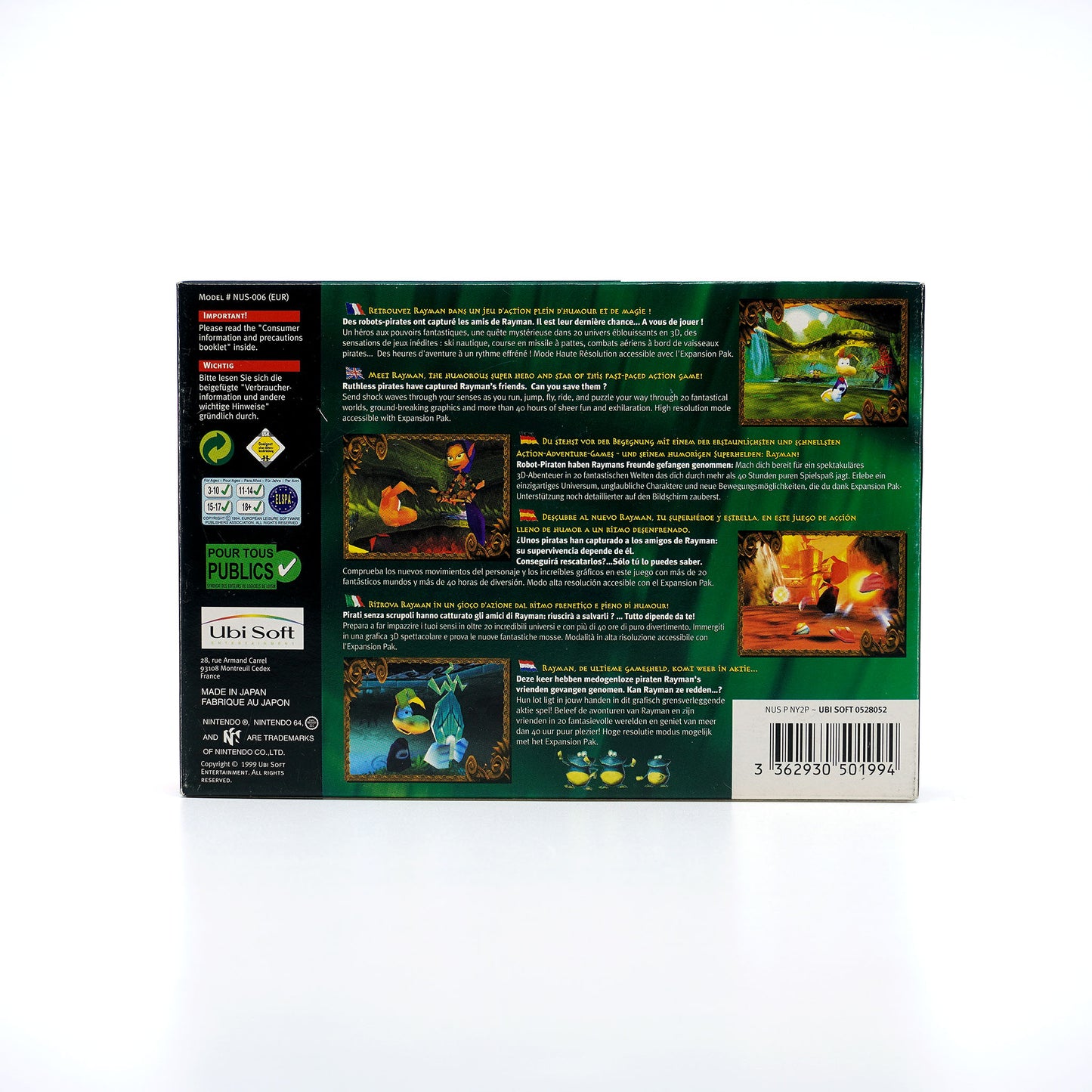 Rayman 2 OVP