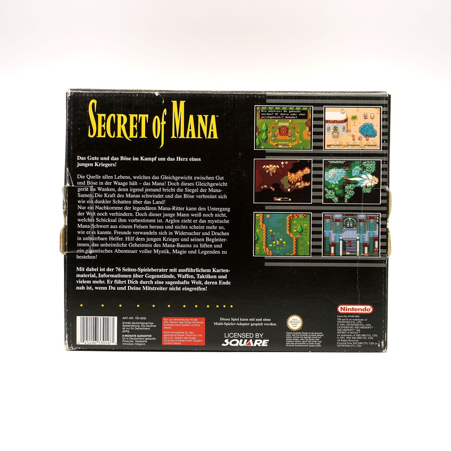 Secret of Mana OVP Bigbox