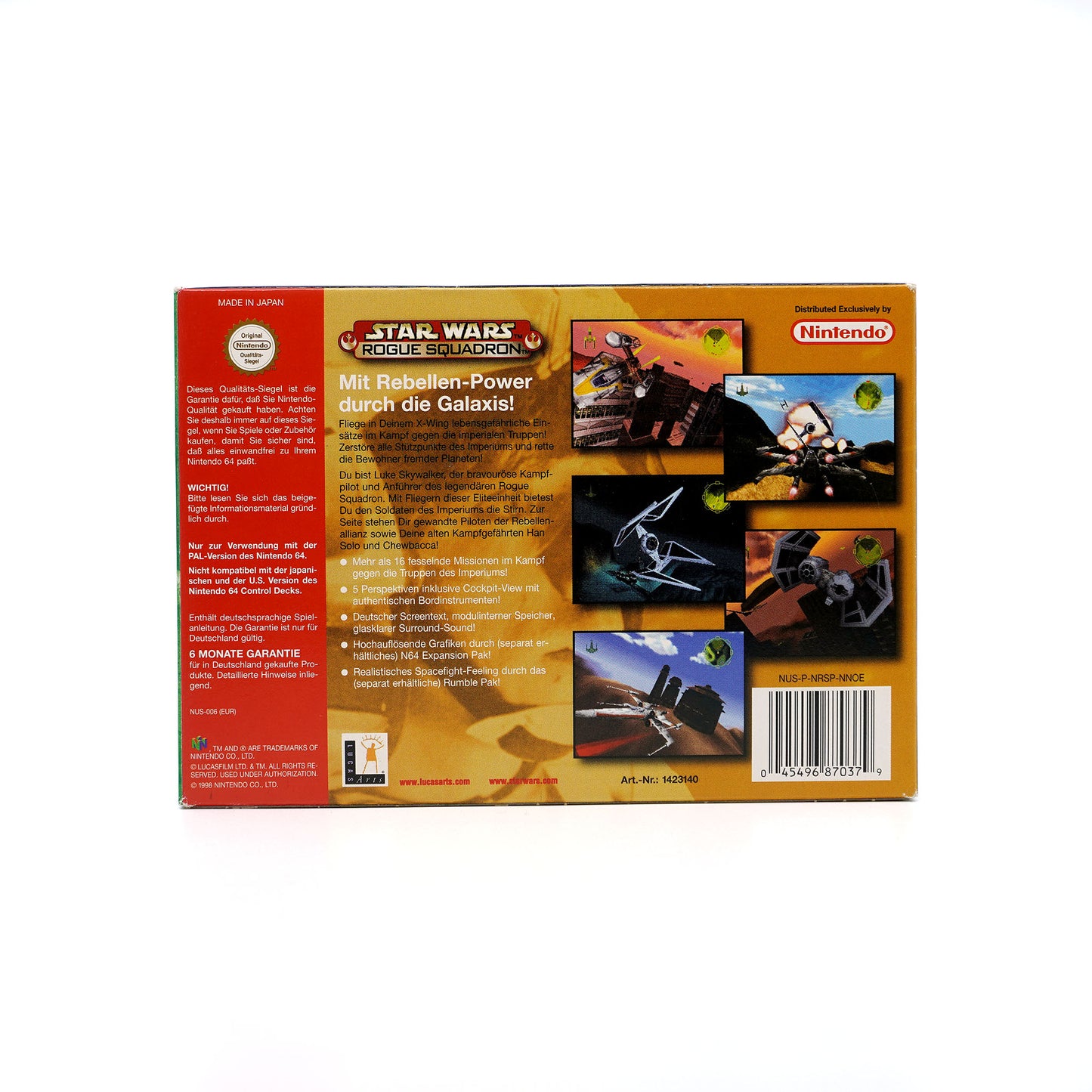 Star Wars Rogue Squadron OVP