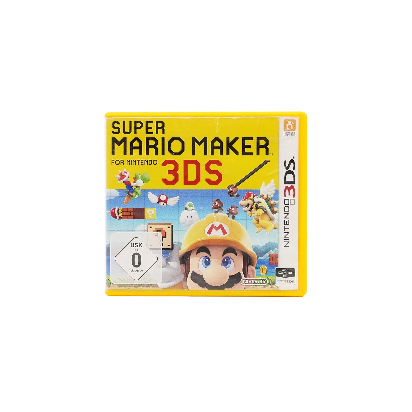Super Mario Maker for Nintendo 3DS für Nintendo 3DS in gebrauchtem Zustand in Originalverpackung - Vorderseite