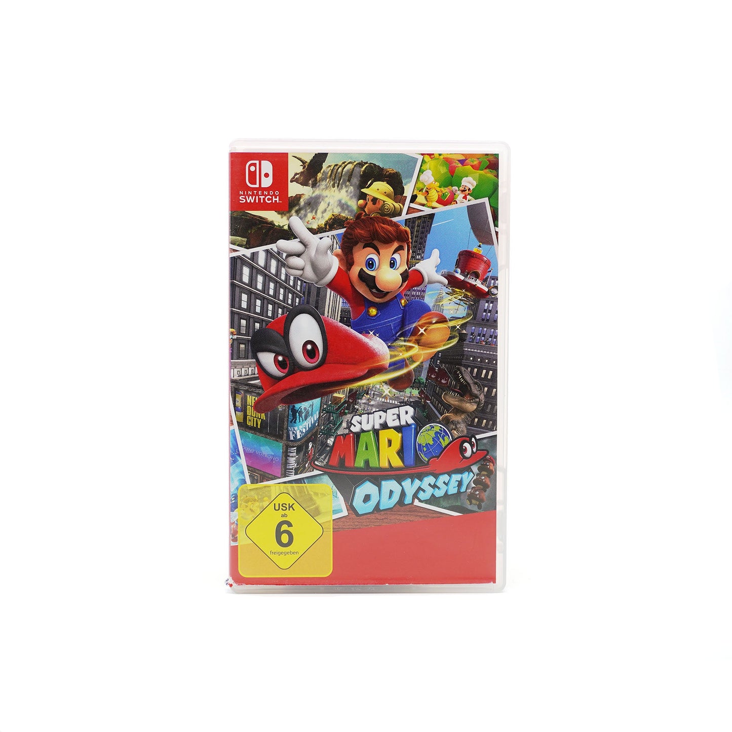 Super Mario Odyssey Spiel für Switch - Produktfoto Vorderseite