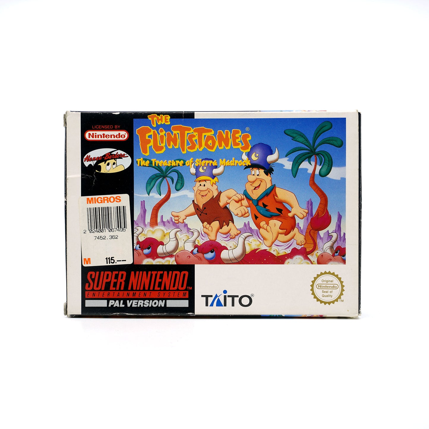 The Flintstones: The Treasure of Sierra Madrock OVP