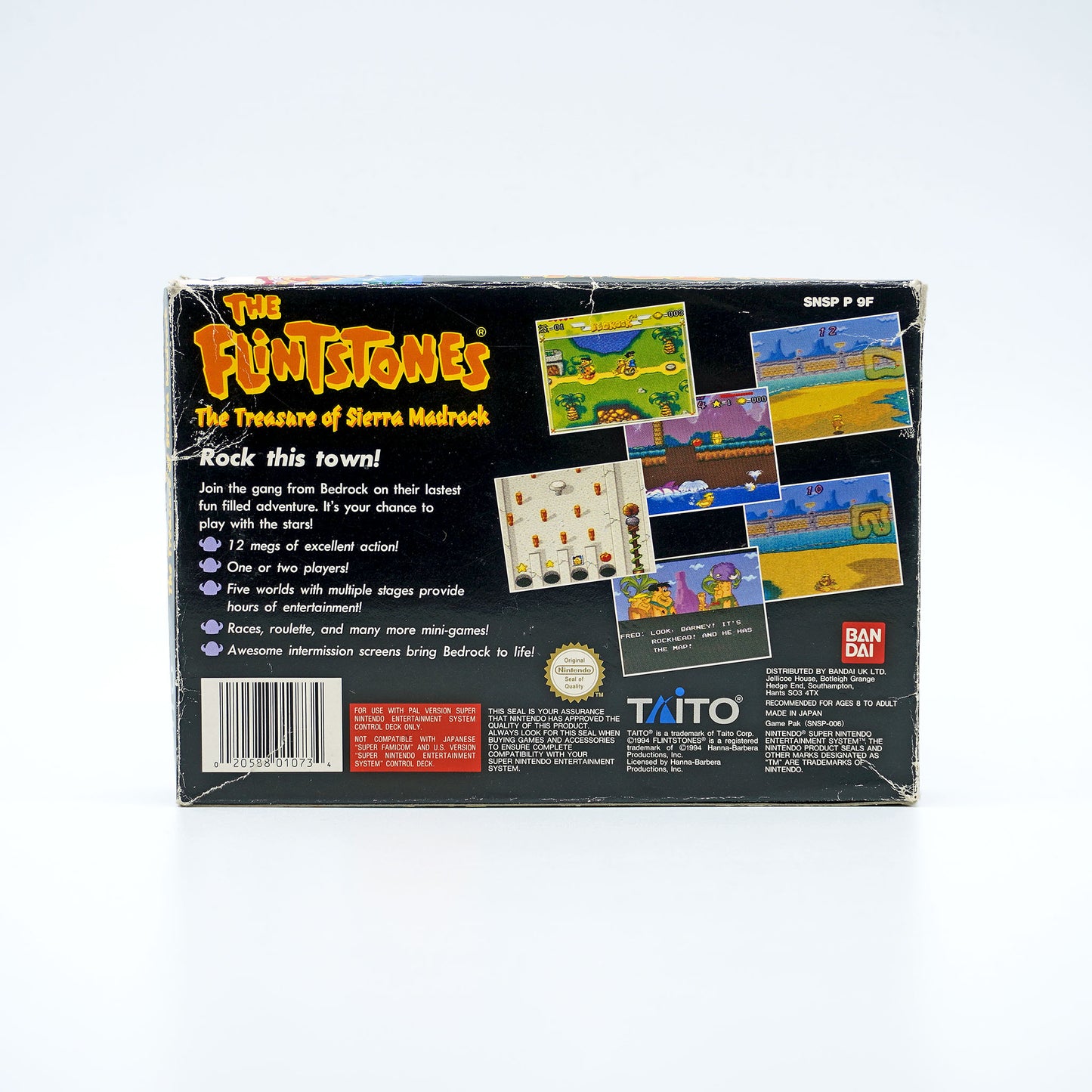 The Flintstones: The Treasure of Sierra Madrock OVP
