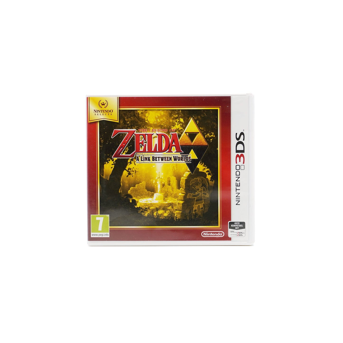 The Legend of Zelda: A Link Between Worlds Nintendo Selects für Nintendo 3DS in Originalverpackung - Vorderseite