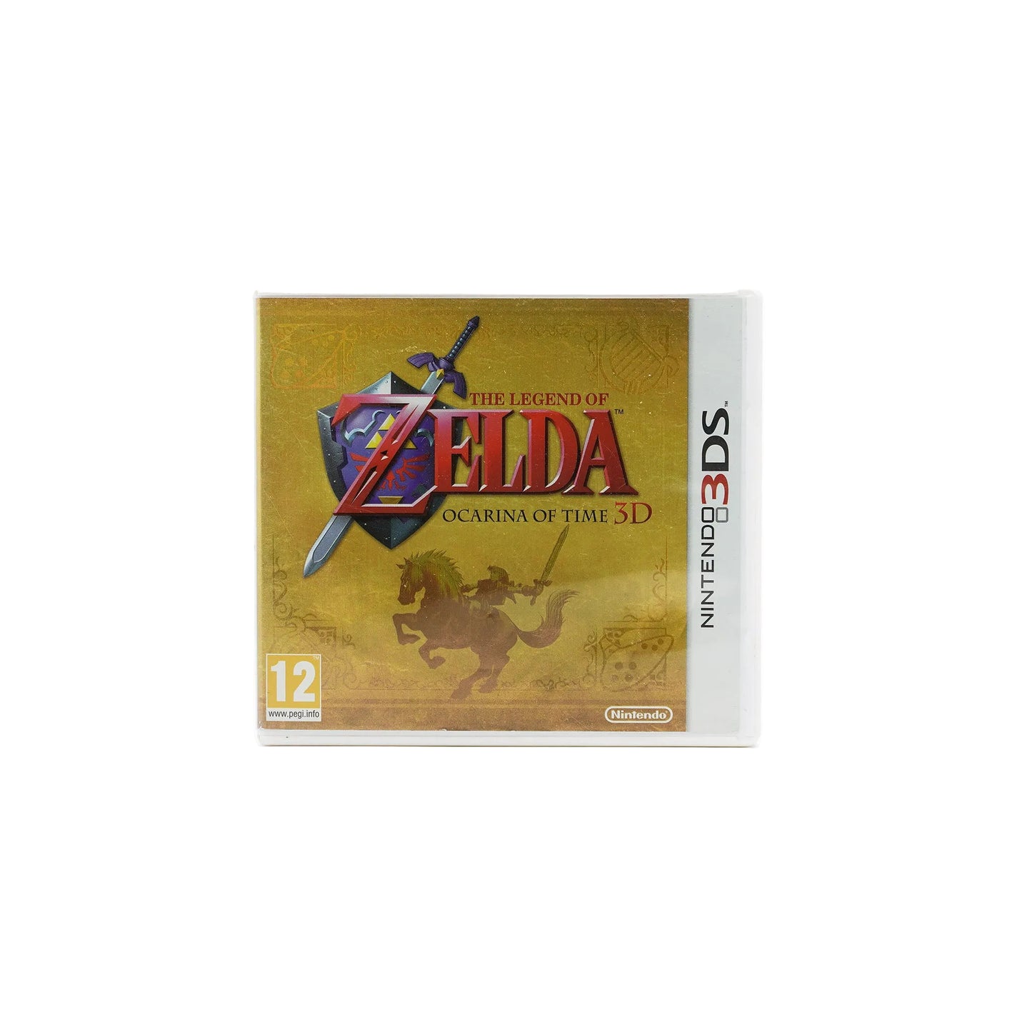 The Legend of Zelda Ocarina of Time 3D Spiel für 3DS in gutem Zustand - Produktfoto Vorderseite