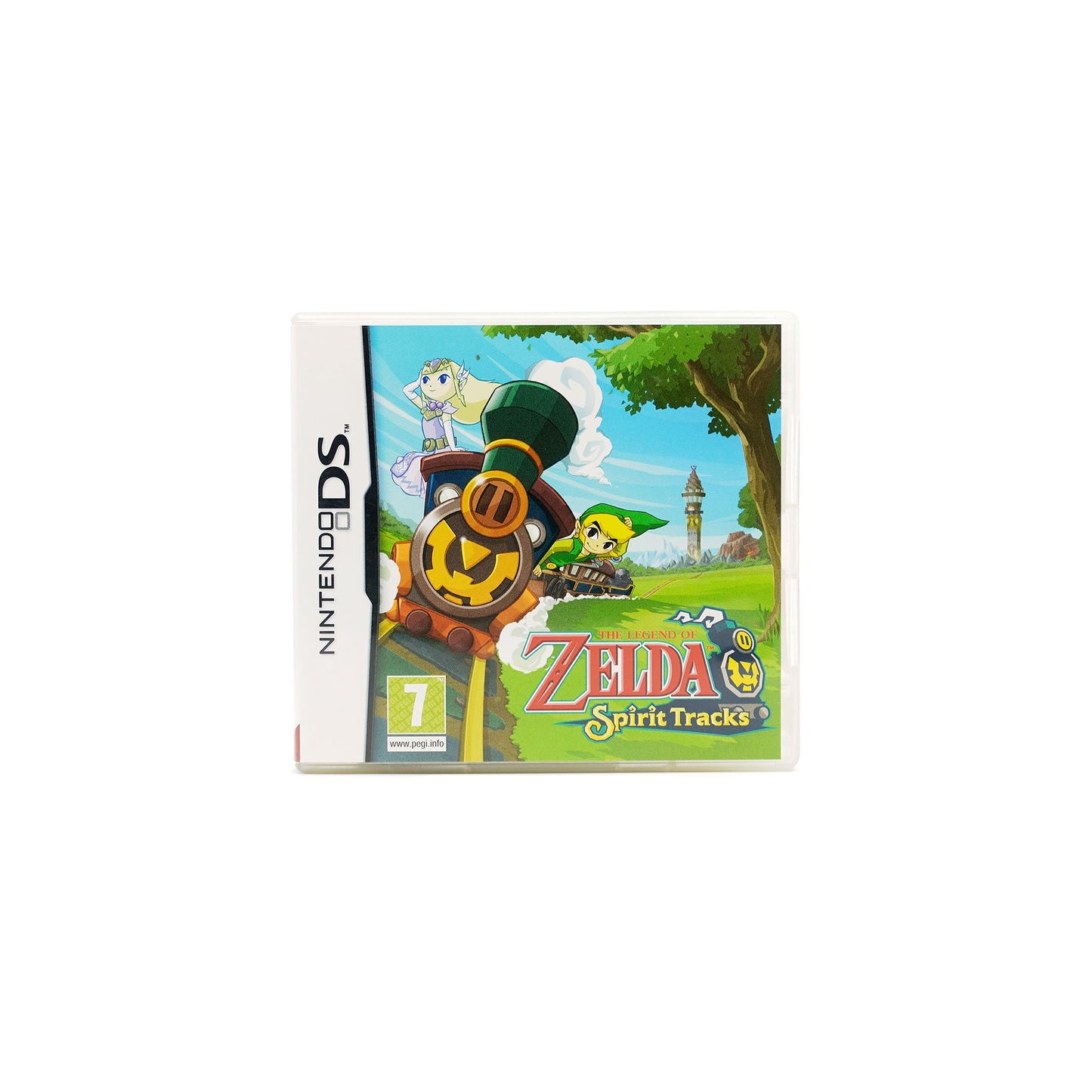 The Legend of Zelda Spirit Tracks für Nintendo DS in Originalverpackung - Vorderseite