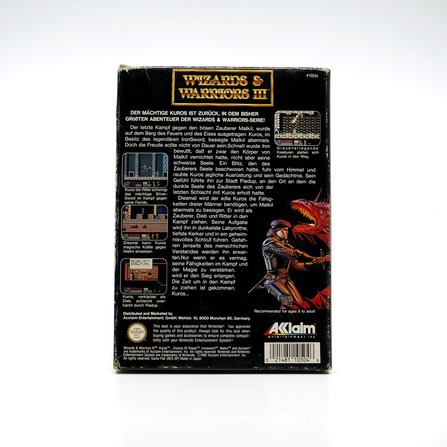 Wizards & Warriors 3 OVP