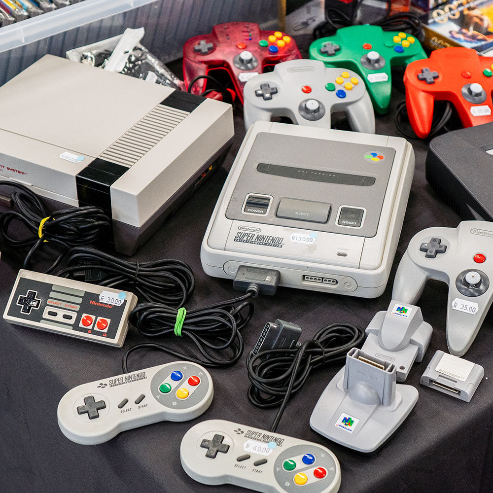 Auslege an Nintendo Konsolen, Controller und Zubehör im Zockbar Laden