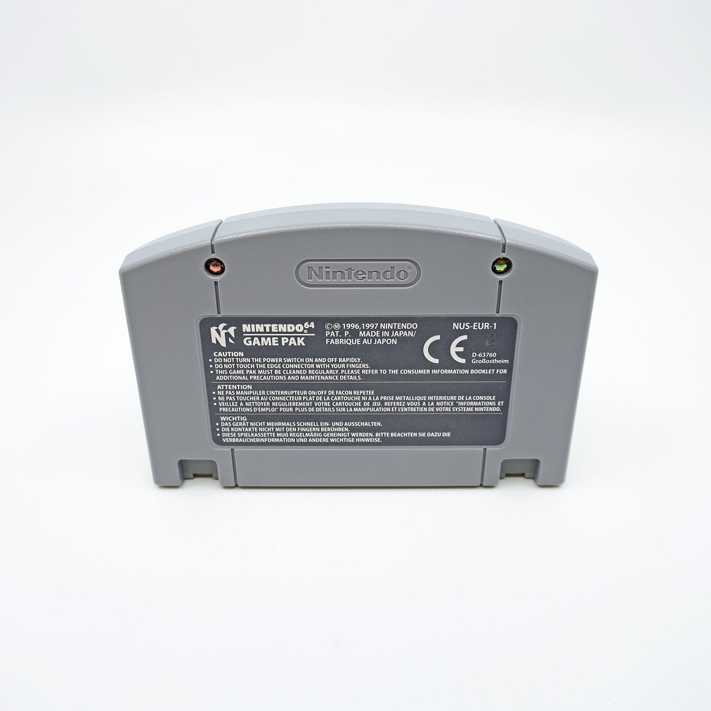 A Bug's Life Nintendo 64 Cartridge - Rückseite