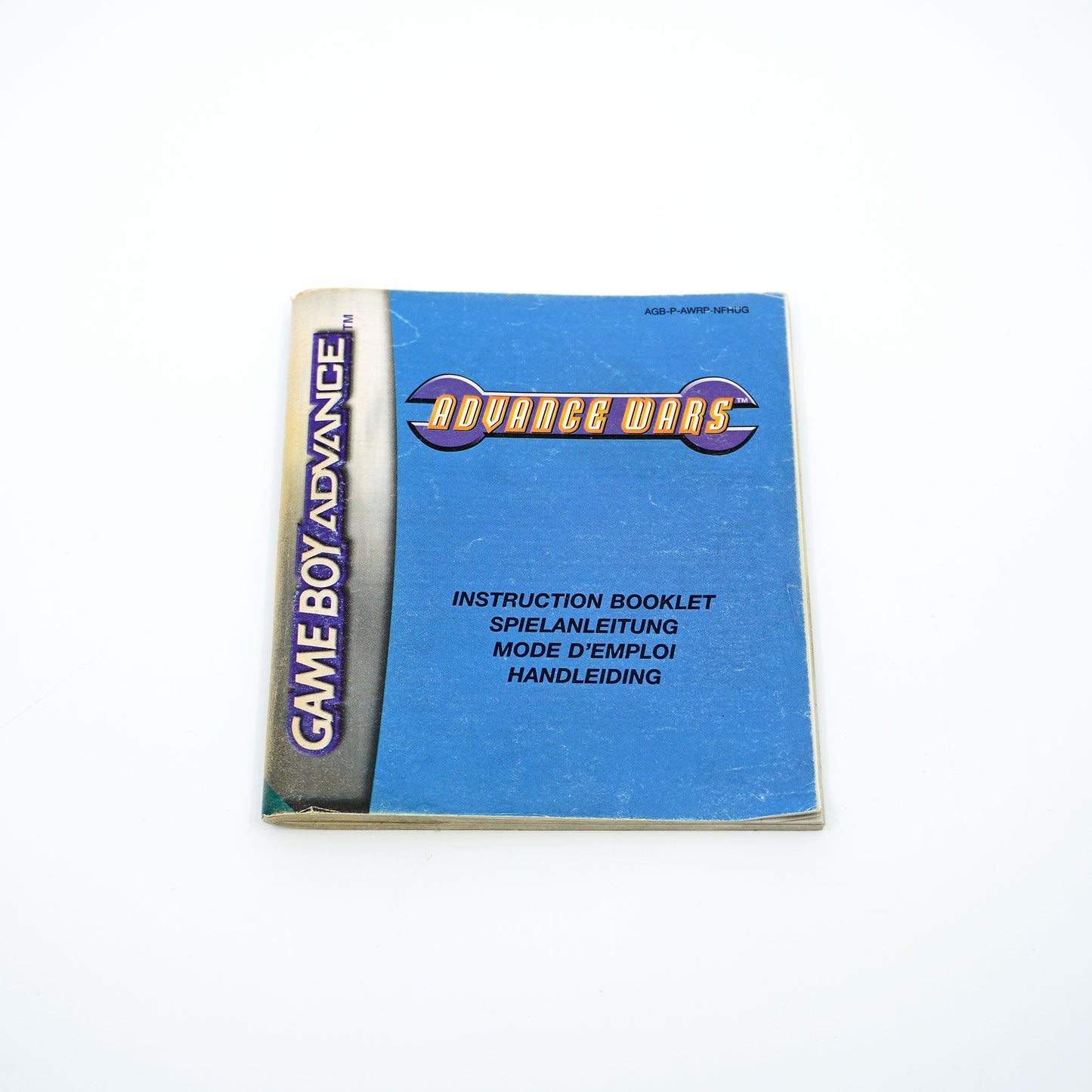 Advance Wars Game Boy Advance Anleitung - Vorderseite