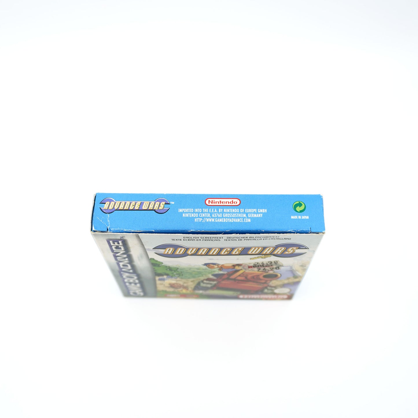 Originalverpackung - Oberseite
