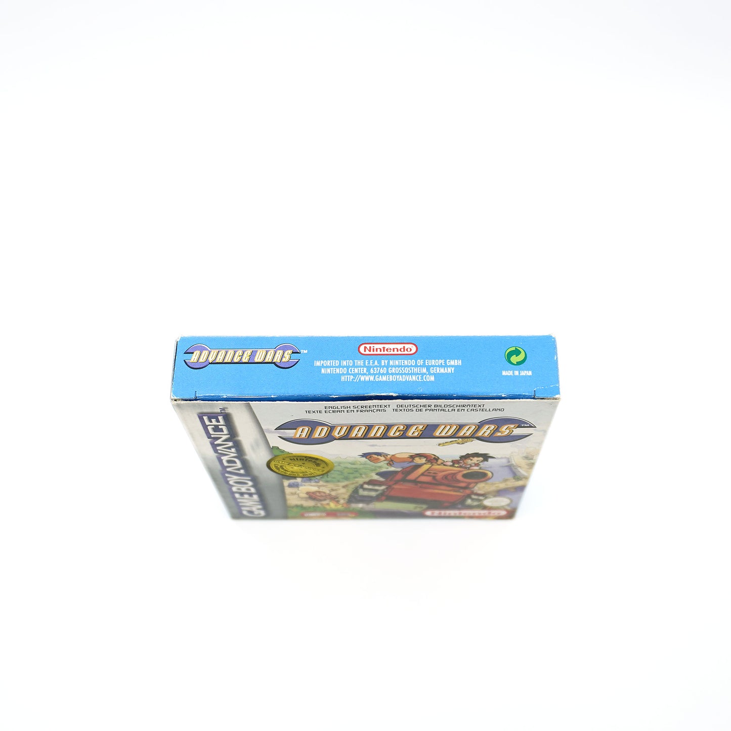 Originalverpackung - Oberseite
