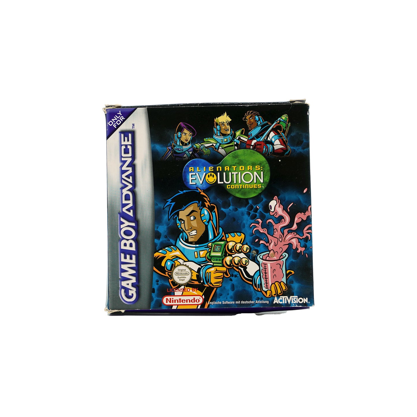 Alienators: Evolution Continues Spiel für Game Boy Advance in Originalverpackung - Vorderseite