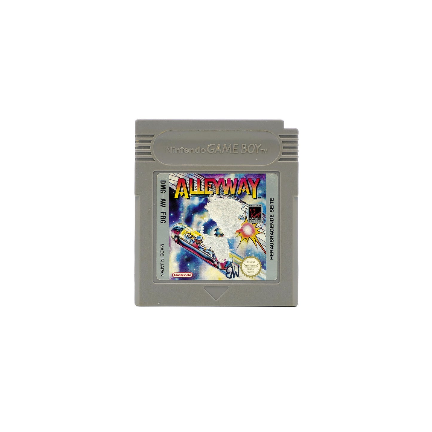 Alleyway Spiel für Game Boy - Vorderseite