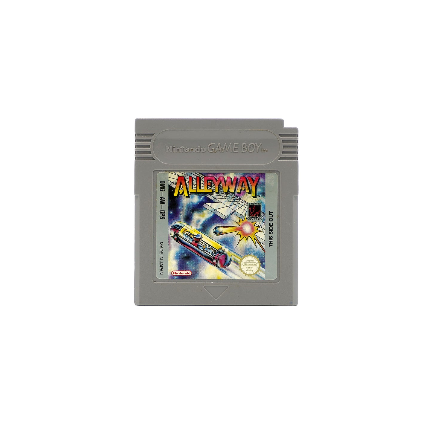 Alleyway Spiel für Game Boy - Vorderseite