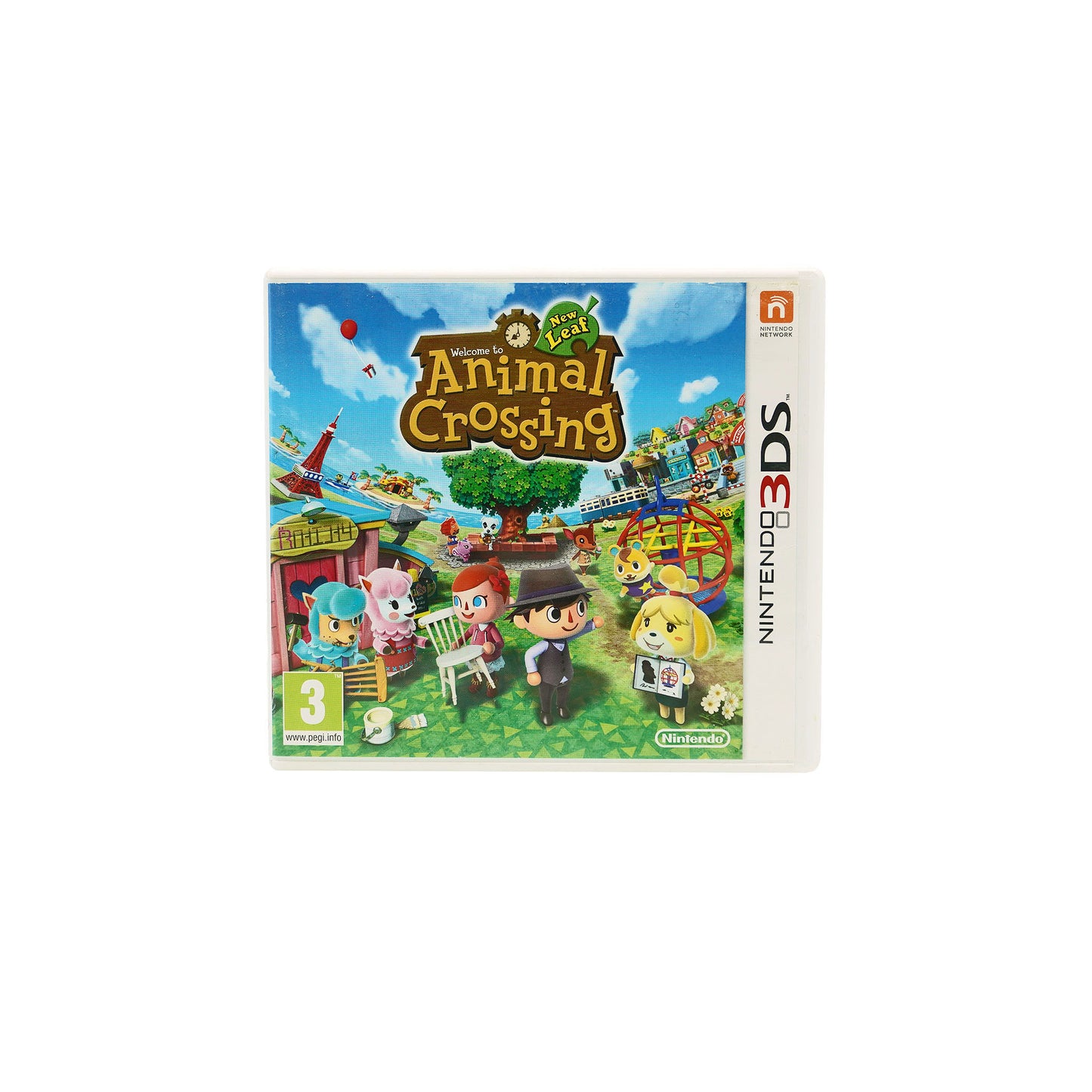 Animal Crossing New Leaf für Nintendo 3DS in Originalverpackung - Vorderseite