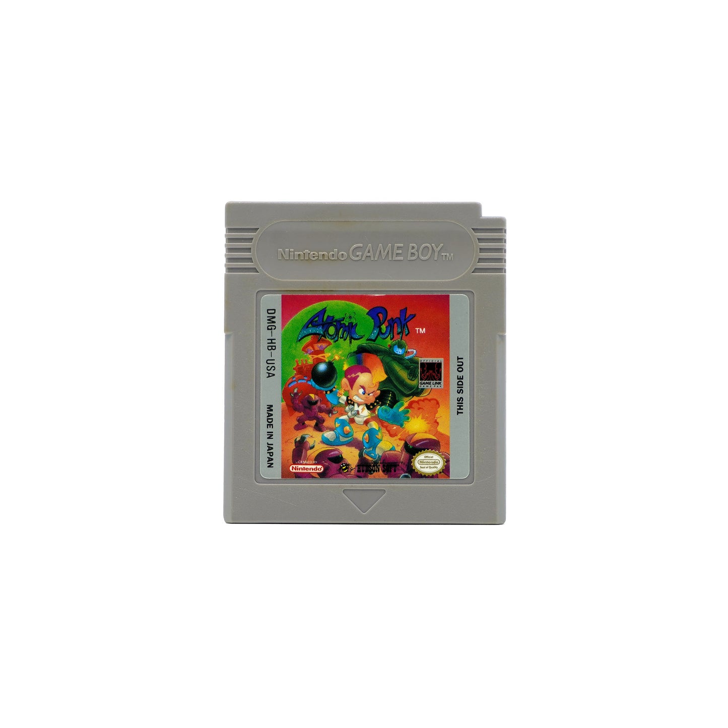 Atomic Punk Spiel für Game Boy - Vorderseite