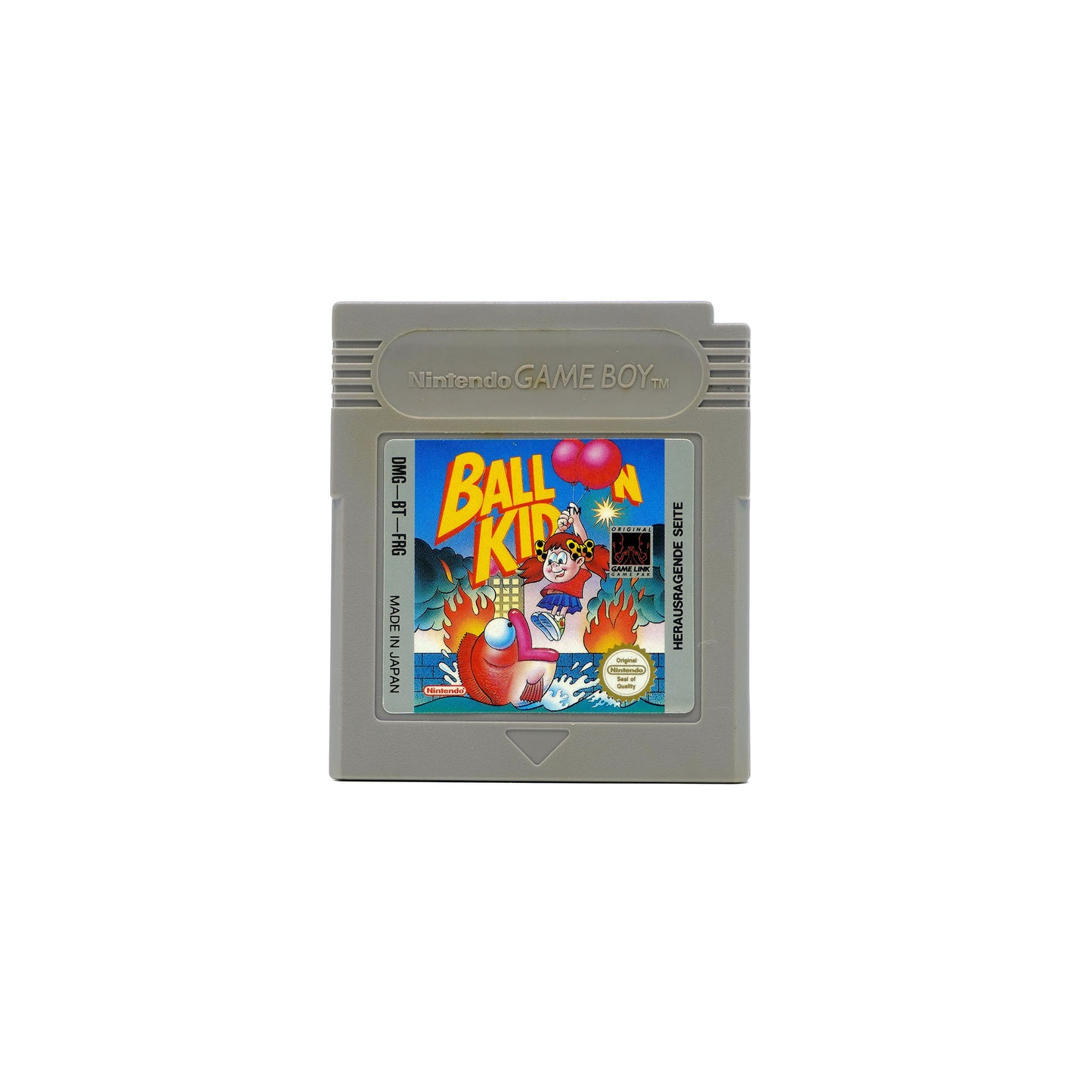 Balloon Kid Spiel für Game Boy - Vorderseite