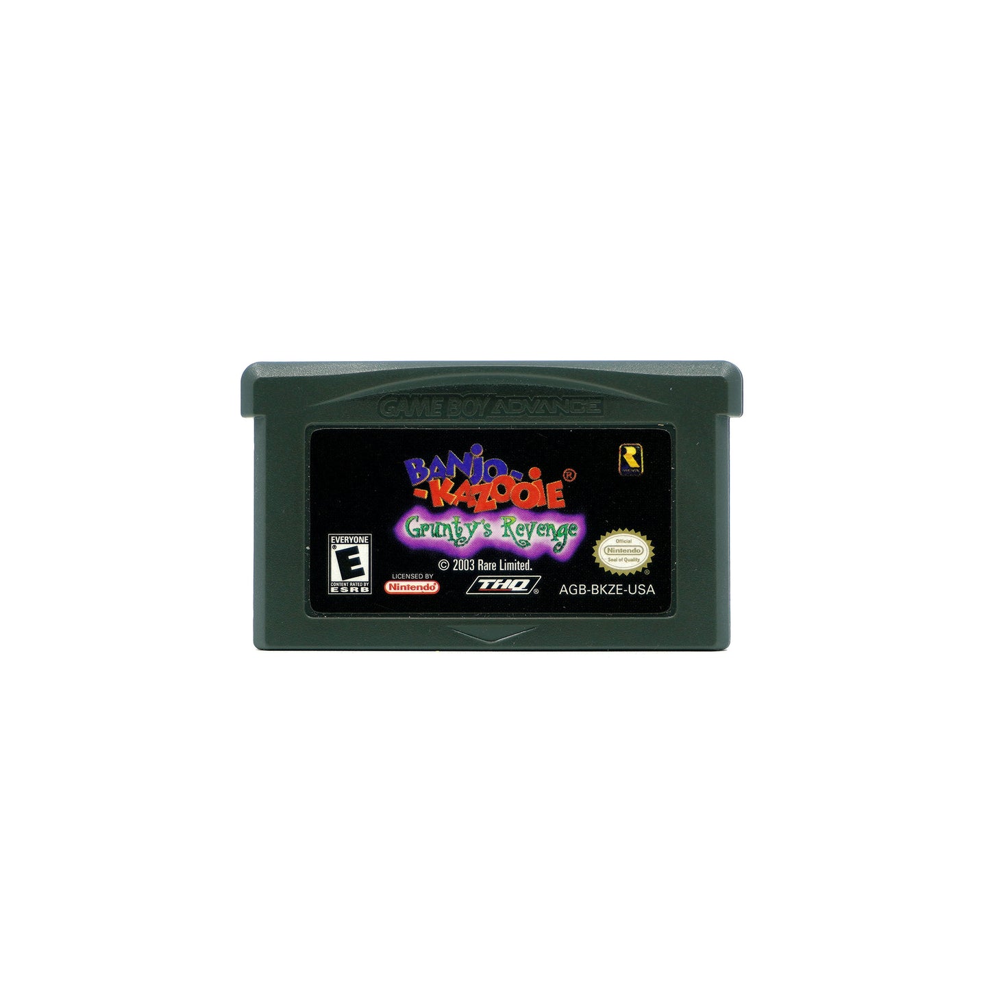 Banjo-Kazooie: Grunty's Revenge Spielmodul für Game Boy Advance in der US-Version - Vorderseite