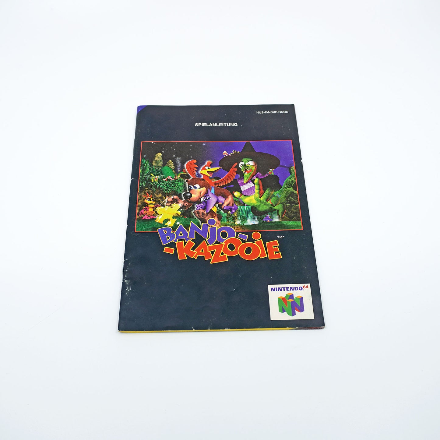 Banjo-Kazooie Nintendo 64 Anleitung - Vorderseite