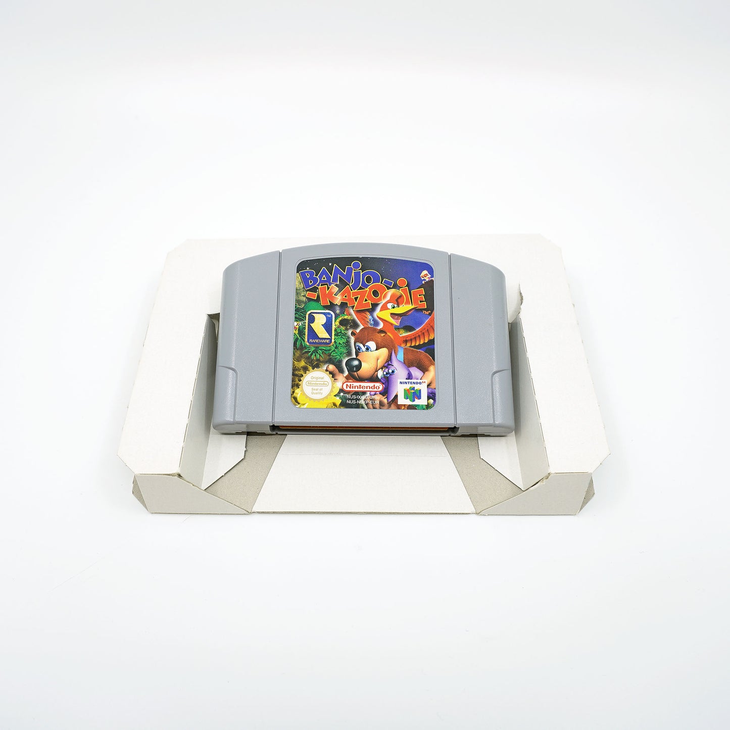 Banjo-Kazooie Nintendo 64 Cartridge - Vorderseite
