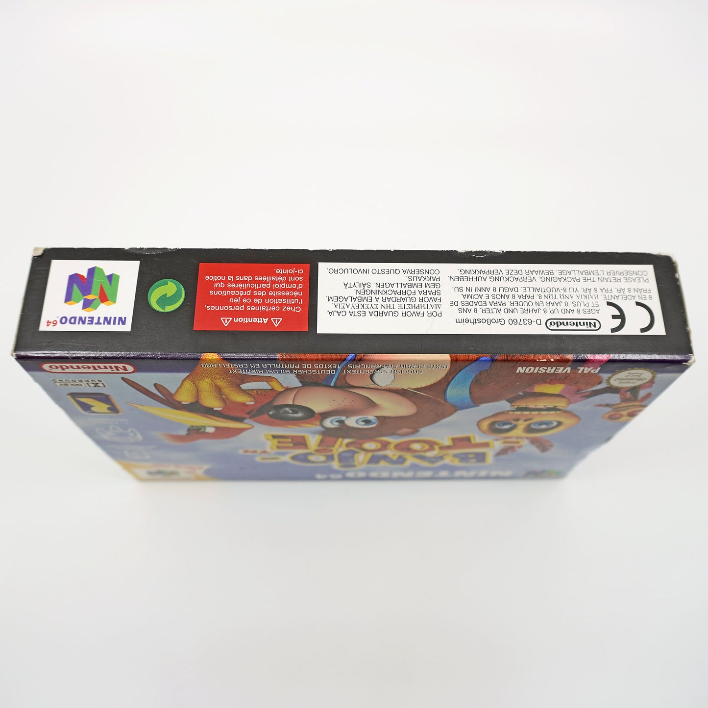Originalverpackung - Unterseite