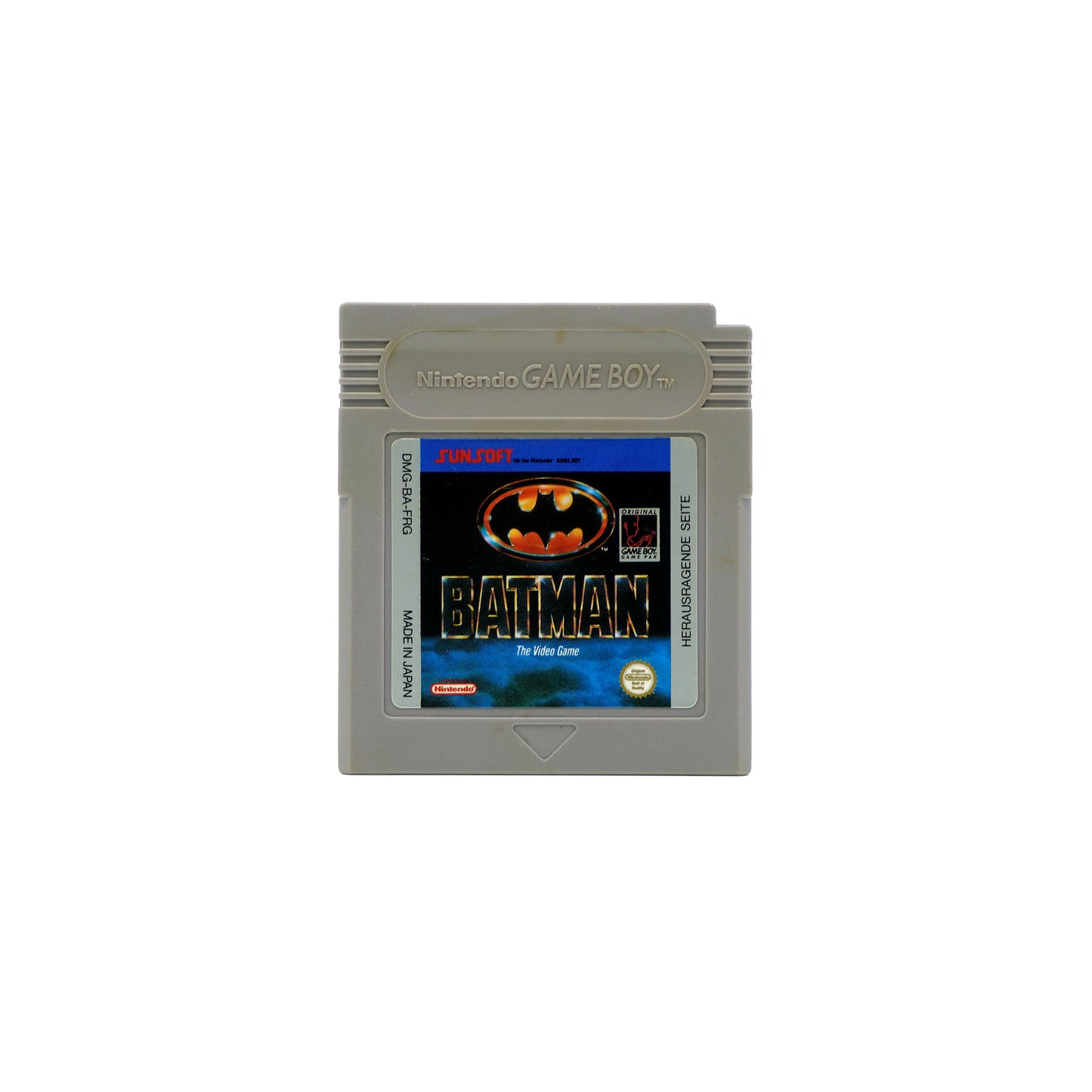 Batman: The Videogame Spiel für Gameboy - Vorderseite