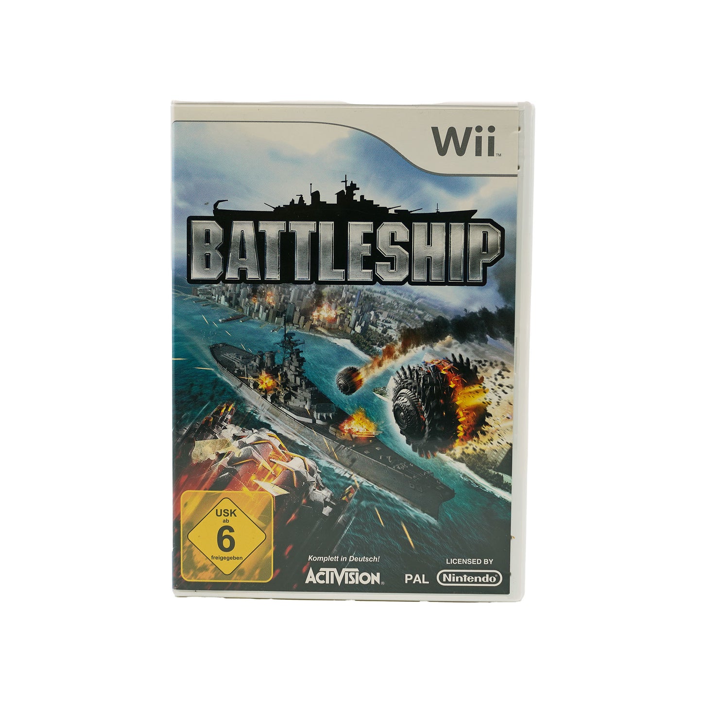 Battleship Spiel für Wii - Vorderseite