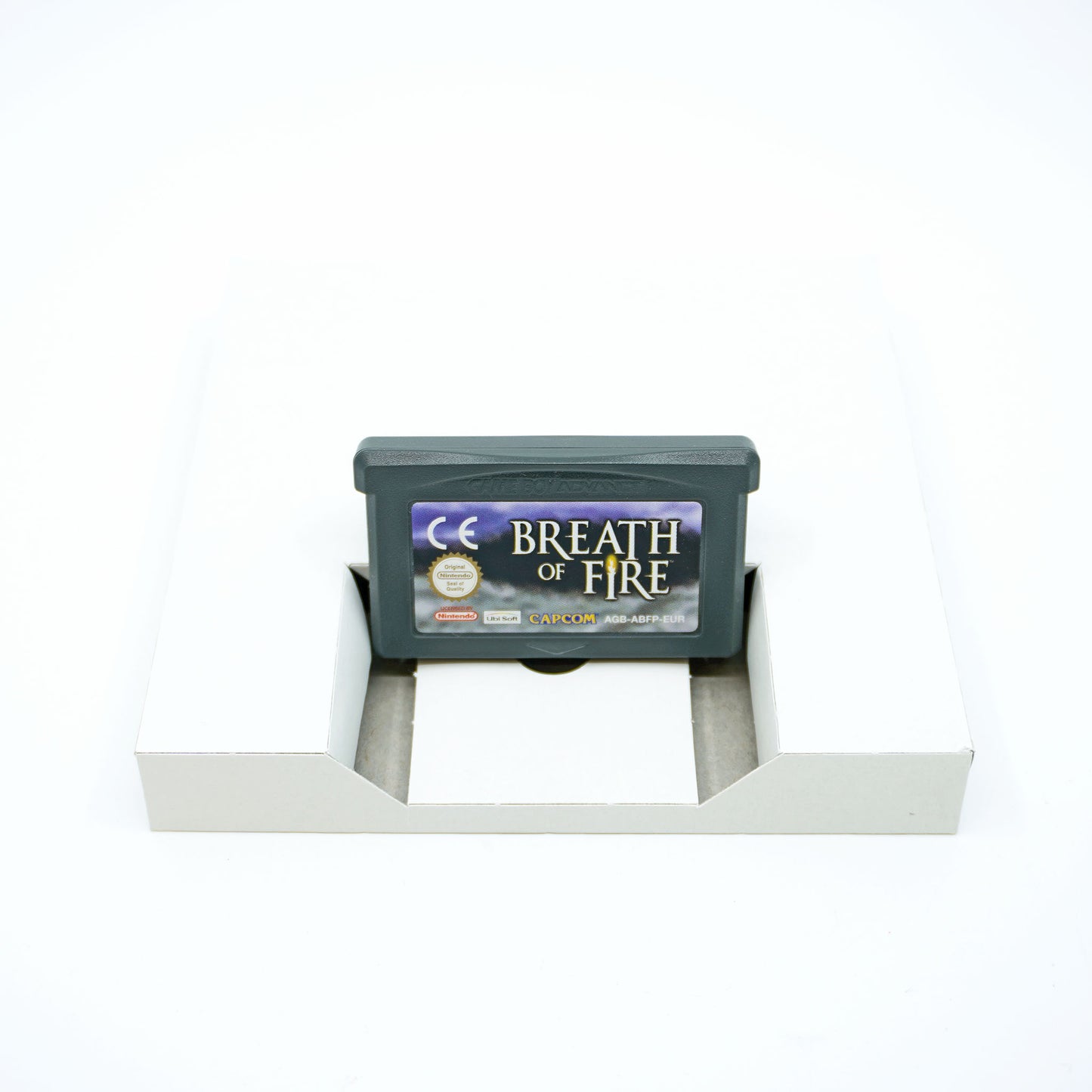Breath of Fire Game Boy Advance Cartridge - Vorderseite