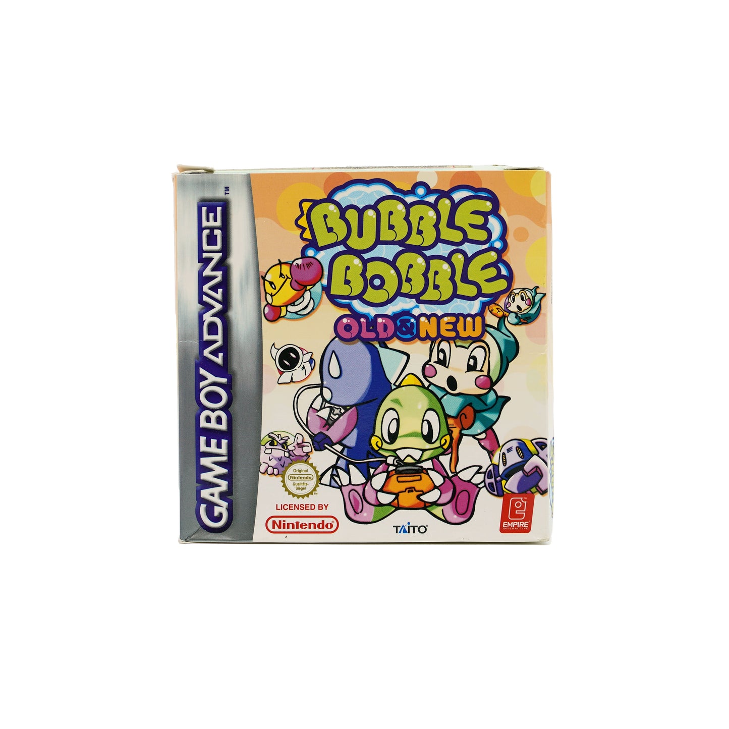 Bubble Bobble Old & New Spiel für Game Boy Advance in Originalverpackung - Vorderseite